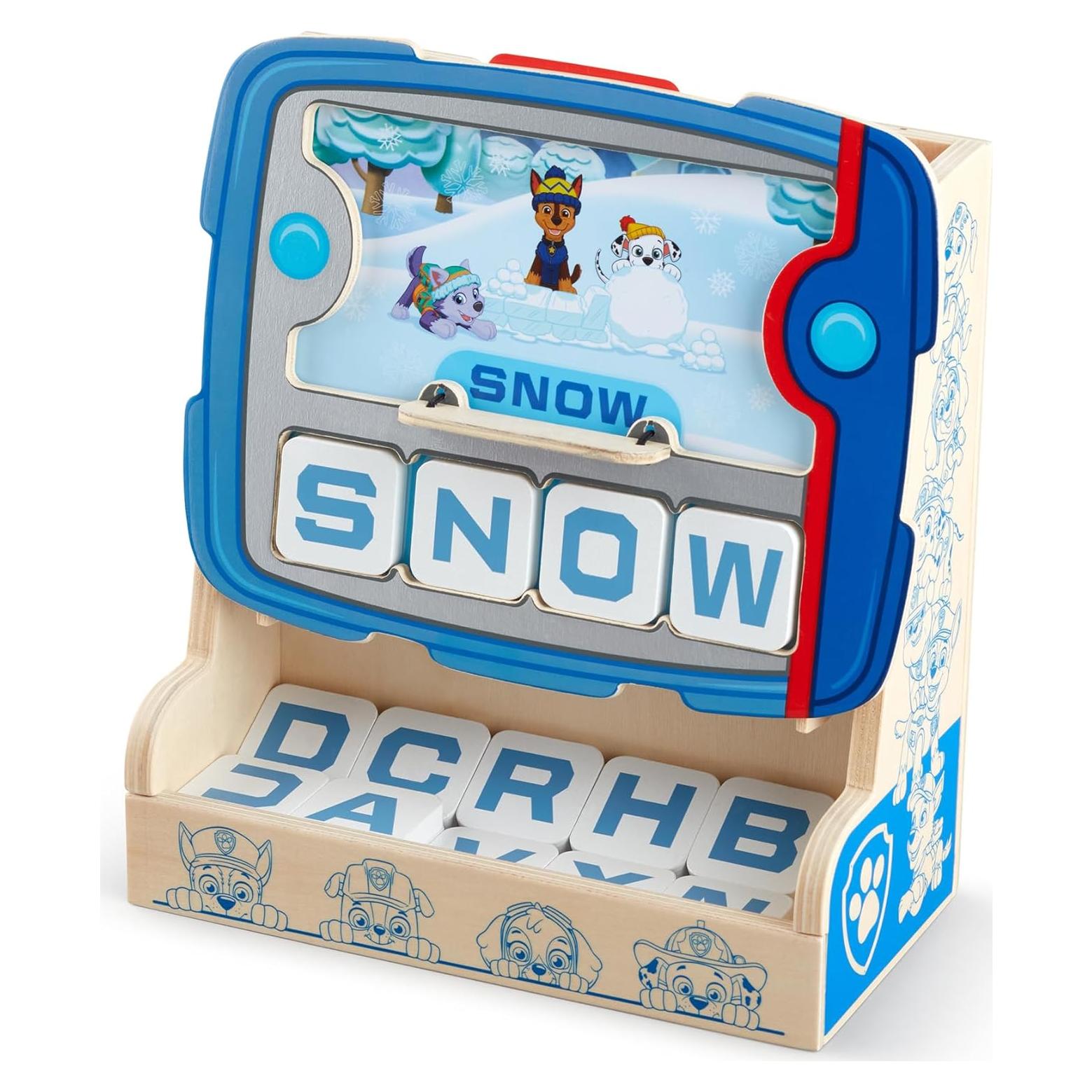 Juego de Deletrear PAW Patrol Melissa & Doug - Madera