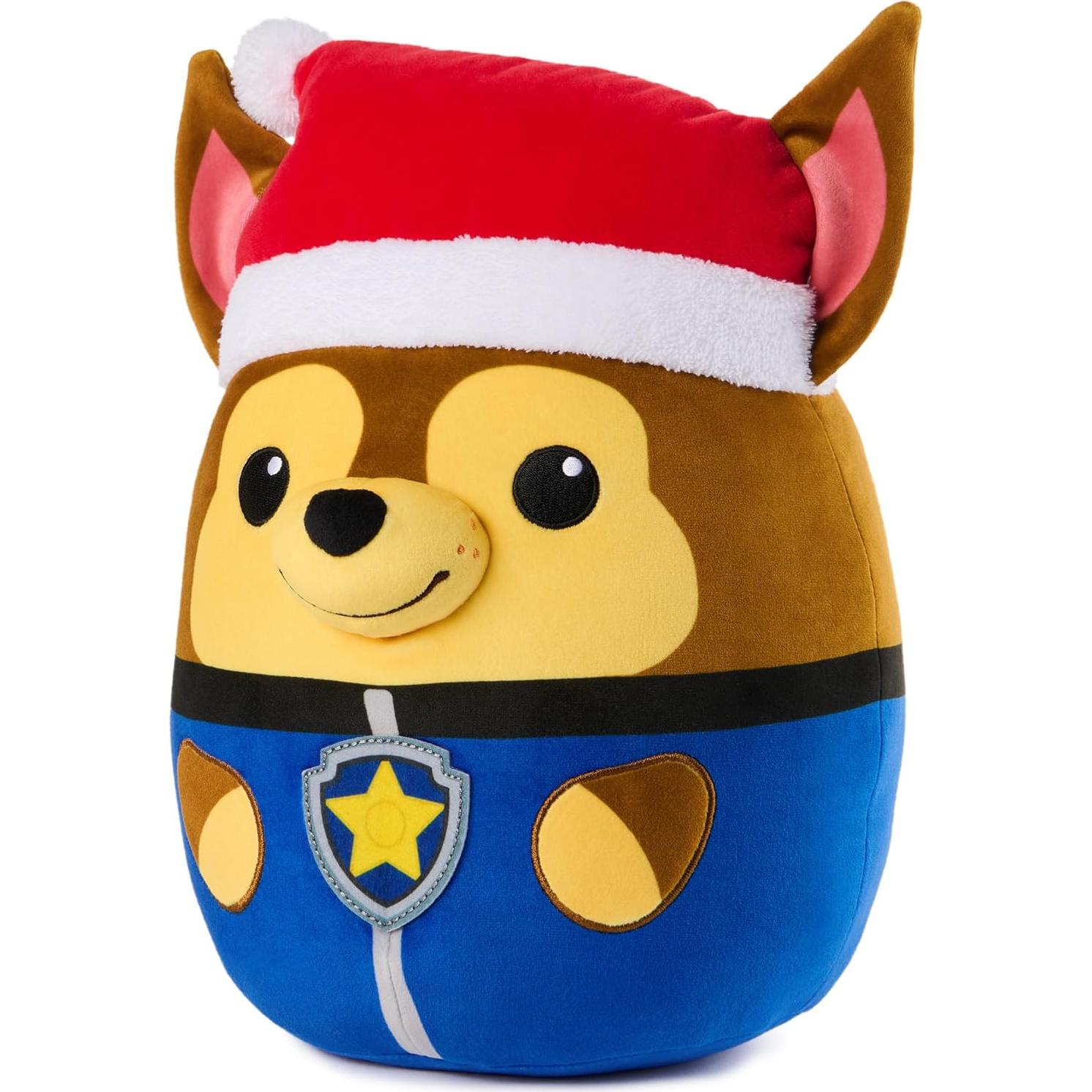 Peluche Squishy PAW Patrol Chase Invierno 30 cm