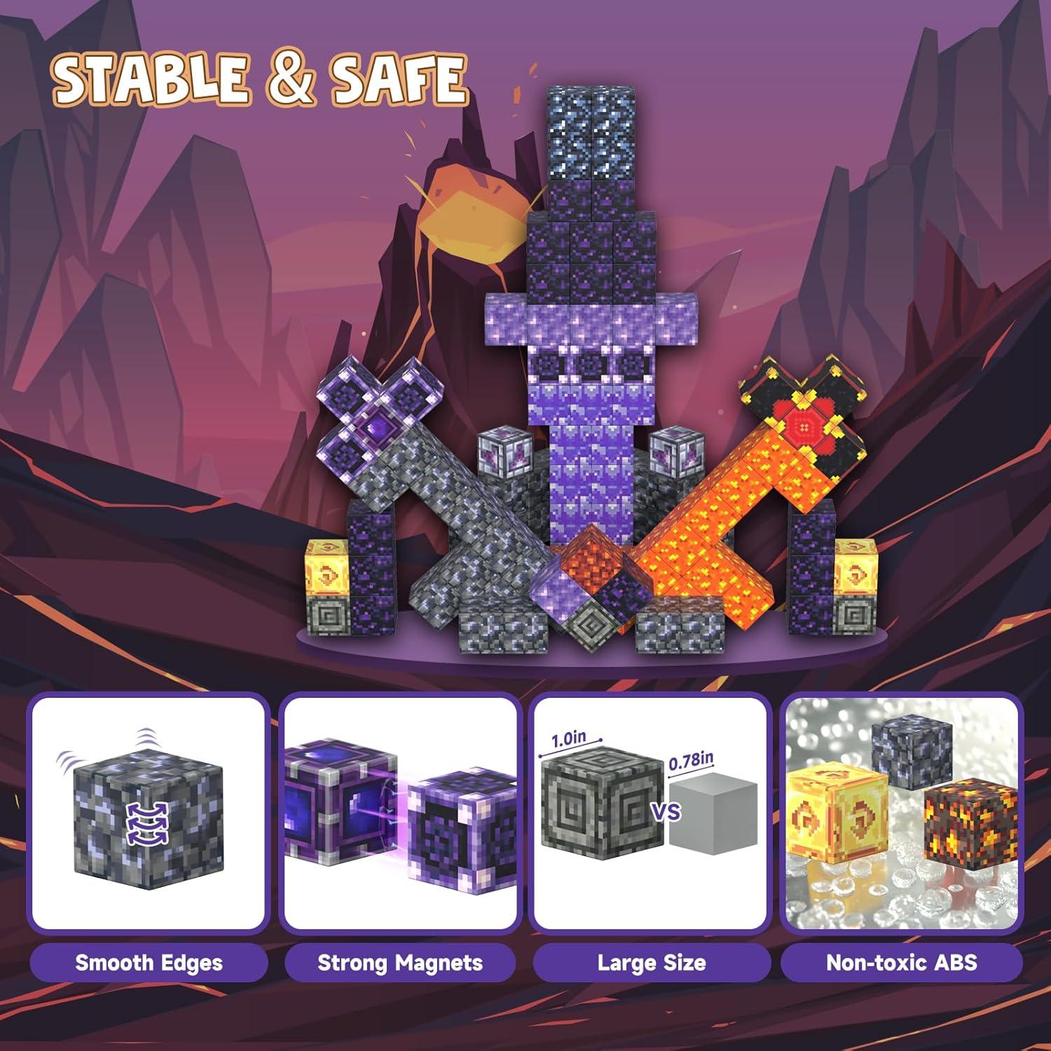 Bloques Magnéticos de Construcción 108PCS Shantou Yaxini - Juguetes STEM