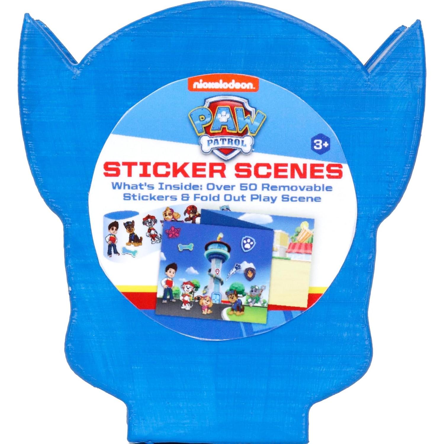 Pegatinas Paw Patrol Tara Toys con 50 piezas y escena