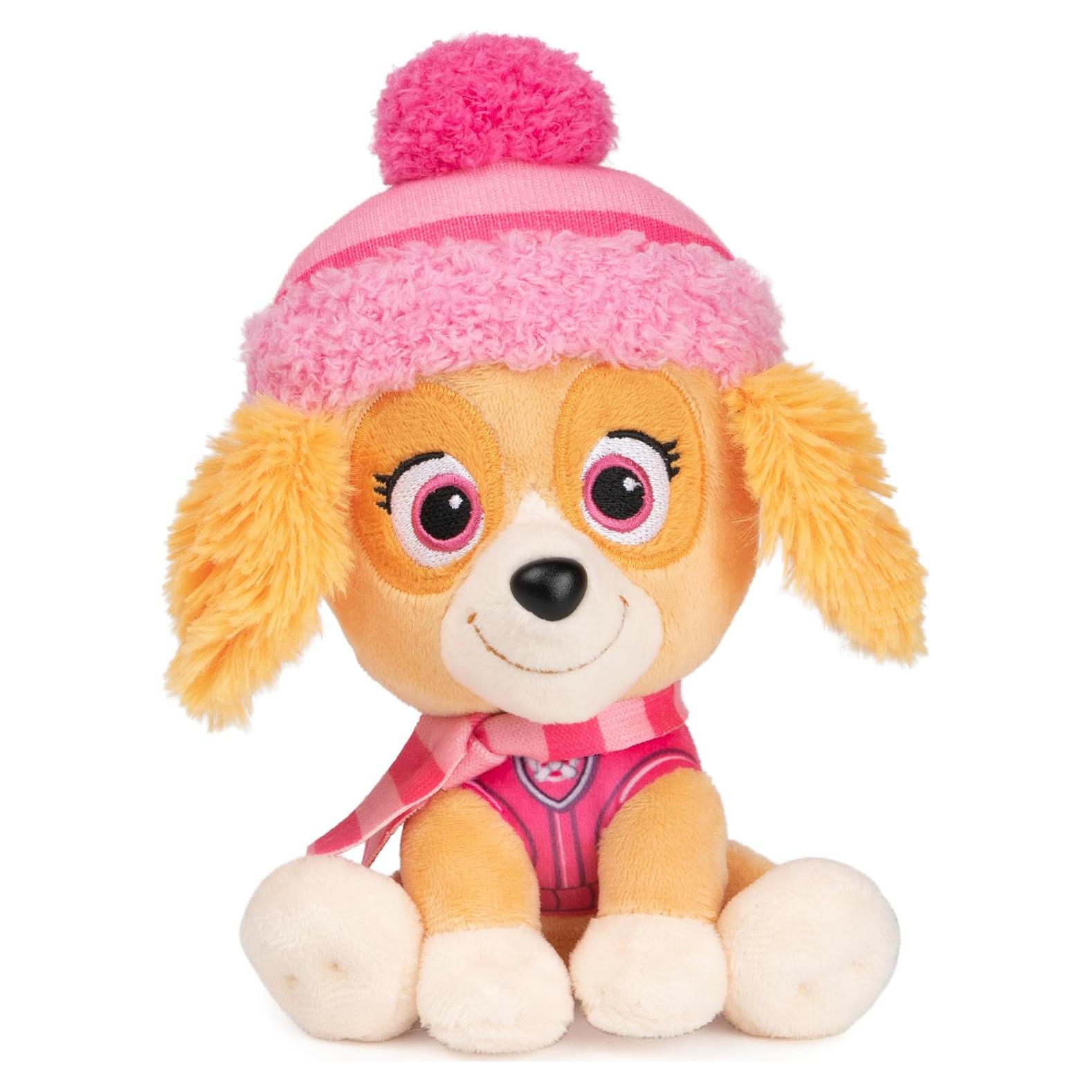 GUND Peluche PAW Patrol Skye Invierno 15 cm con Bufanda