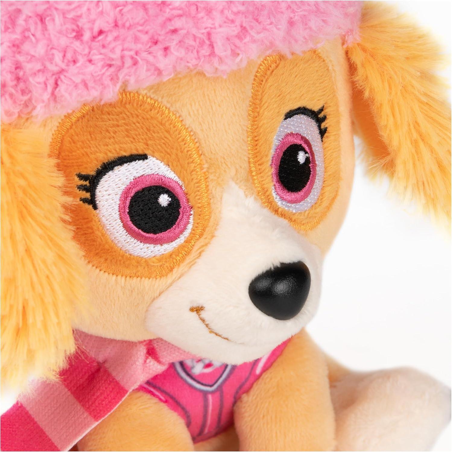 GUND Peluche PAW Patrol Skye Invierno 15 cm con Bufanda