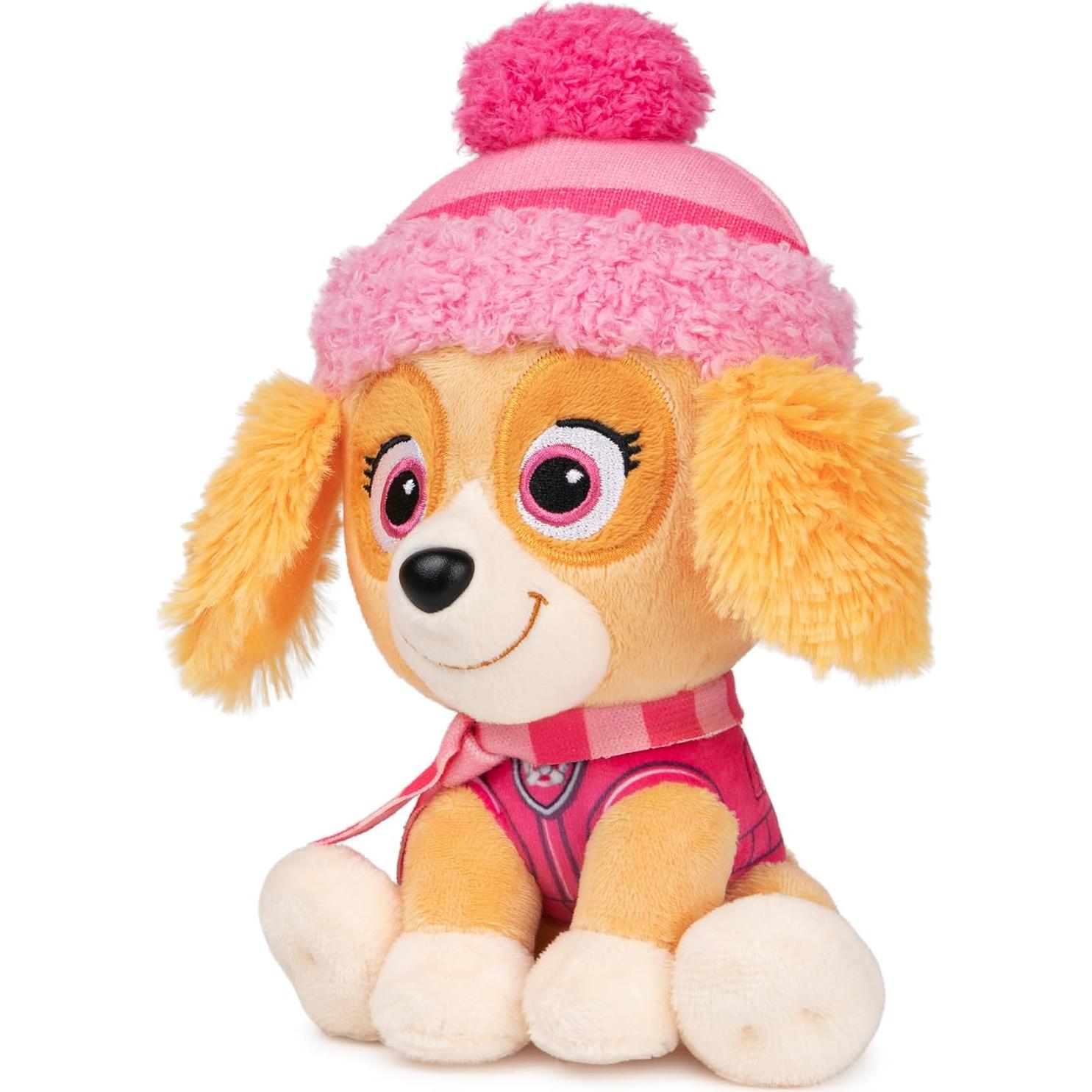 GUND Peluche PAW Patrol Skye Invierno 15 cm con Bufanda