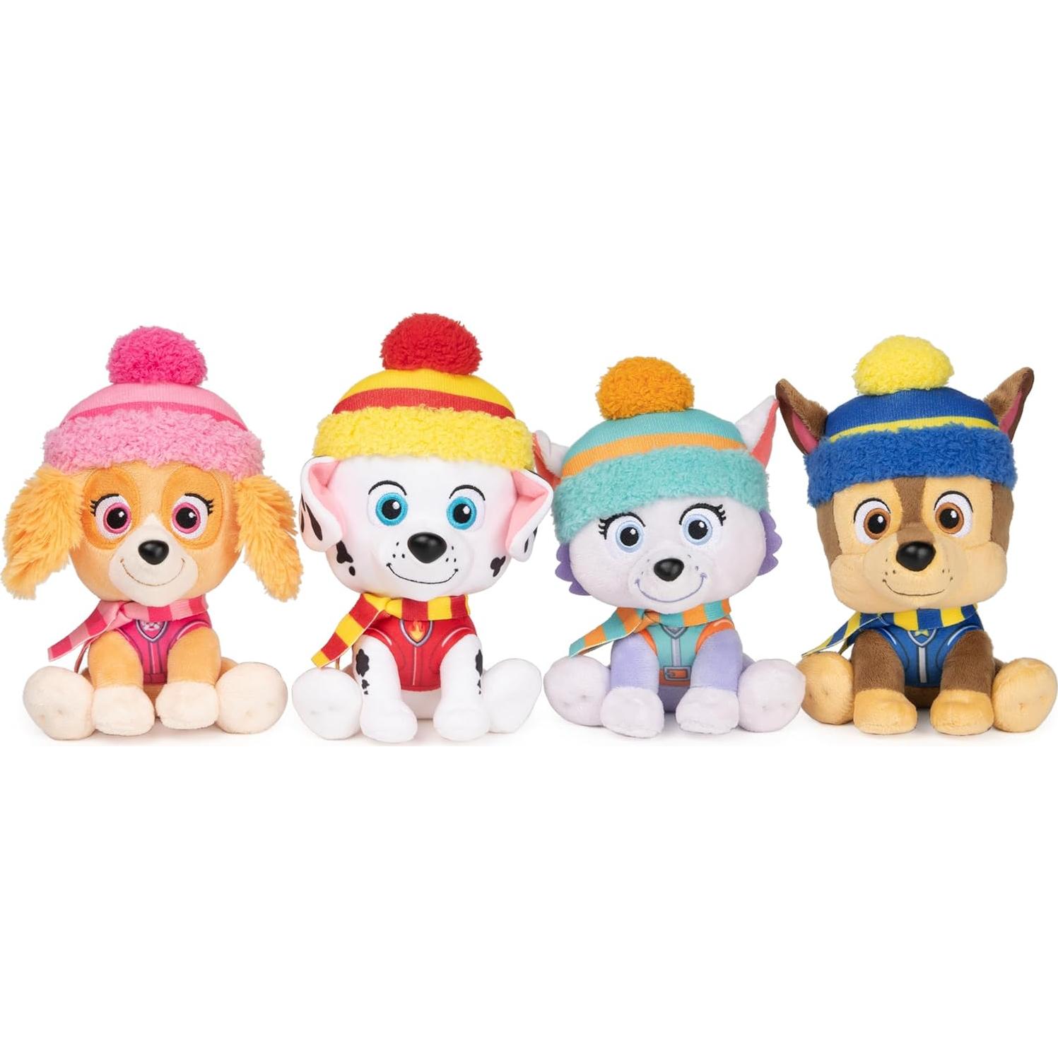 GUND Peluche PAW Patrol Skye Invierno 15 cm con Bufanda