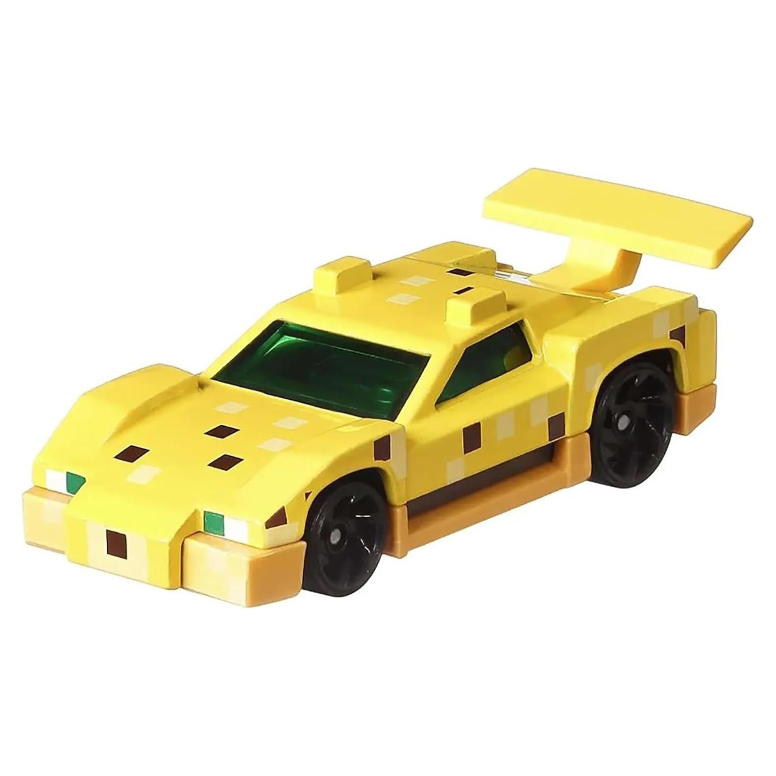 Hot Wheels Vehículo Ocelote Minecraft 1:64 Mattel