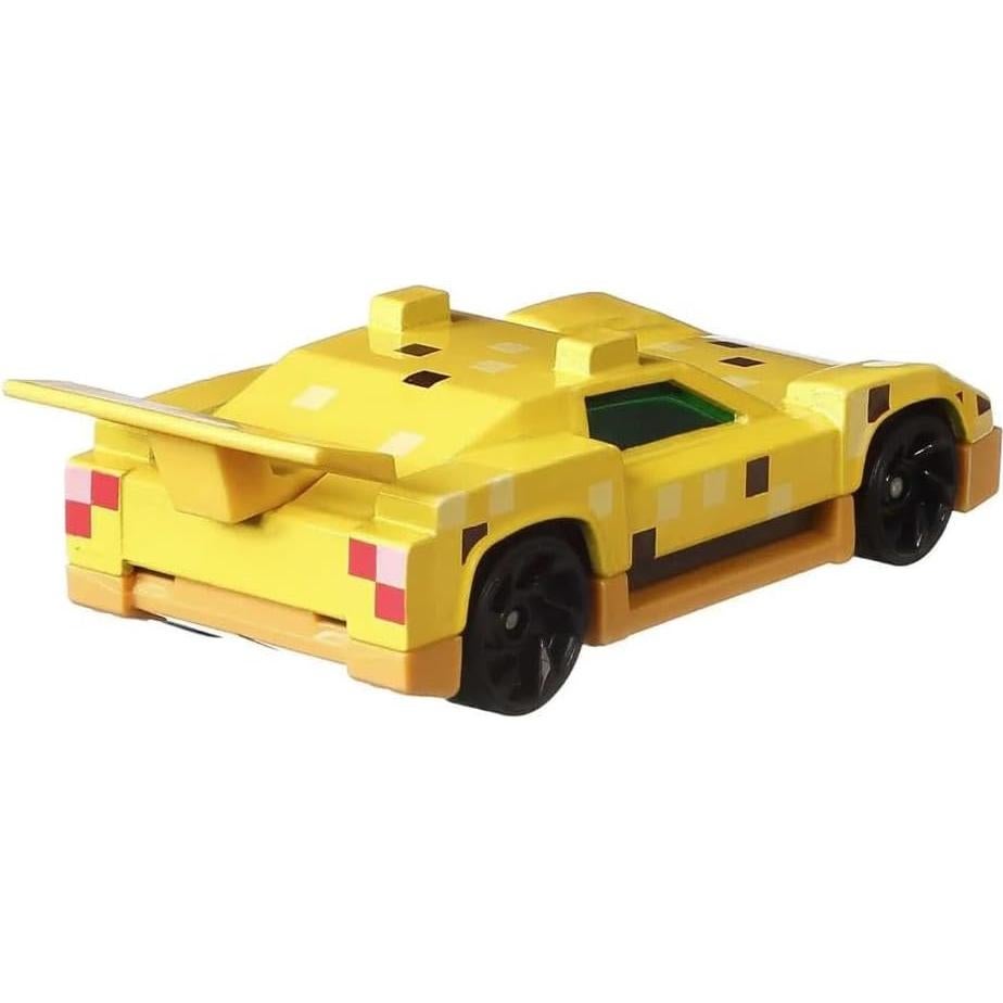 Hot Wheels Vehículo Ocelote Minecraft 1:64 Mattel
