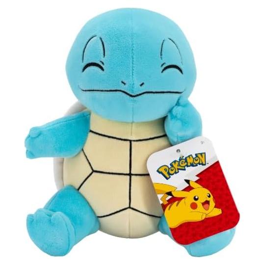 Peluche Pokémon Squirtle 20 cm Jazwares Azul/Marrón