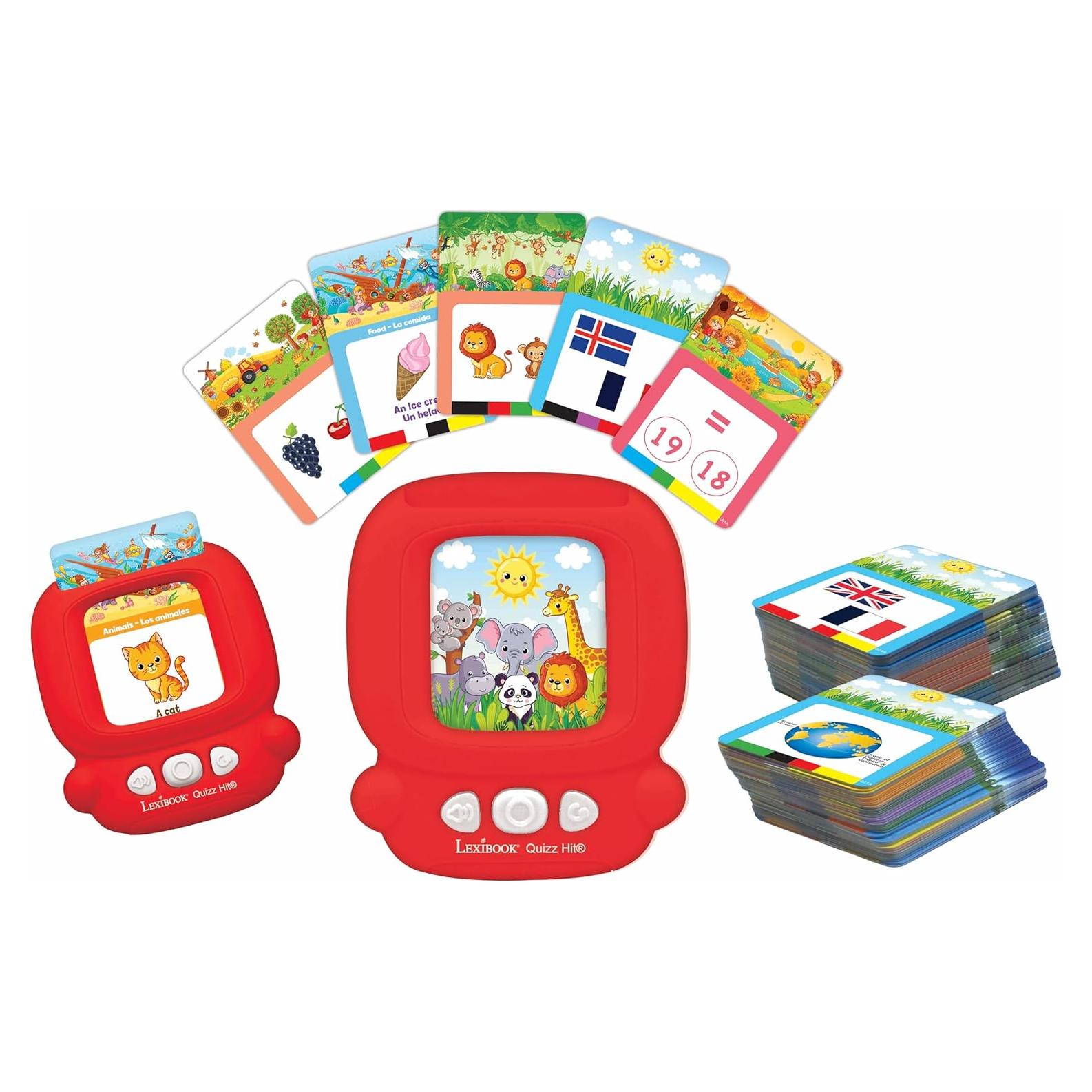 Lector de Tarjetas Interactivas Lexibook JCR10i2 Bilingüe