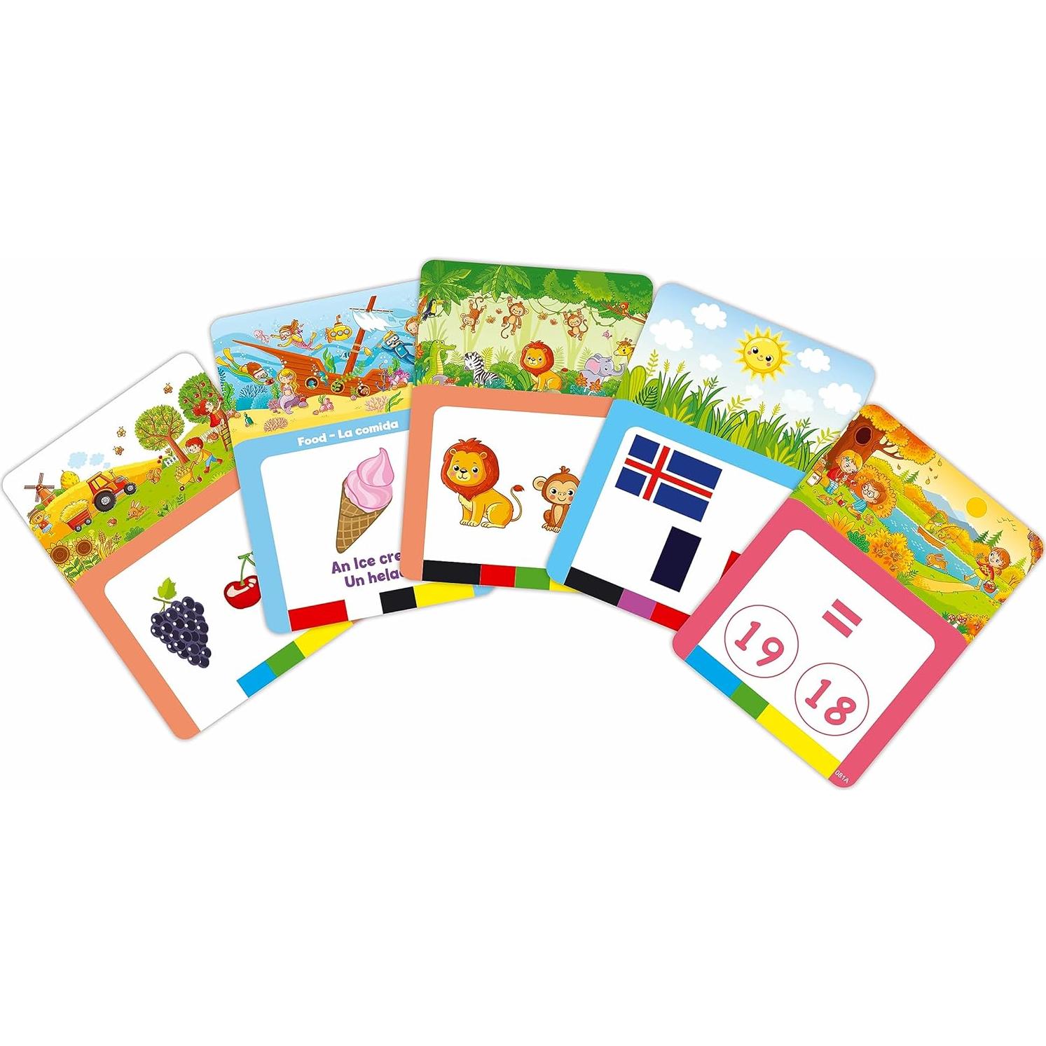 Lector de Tarjetas Interactivas Lexibook JCR10i2 Bilingüe