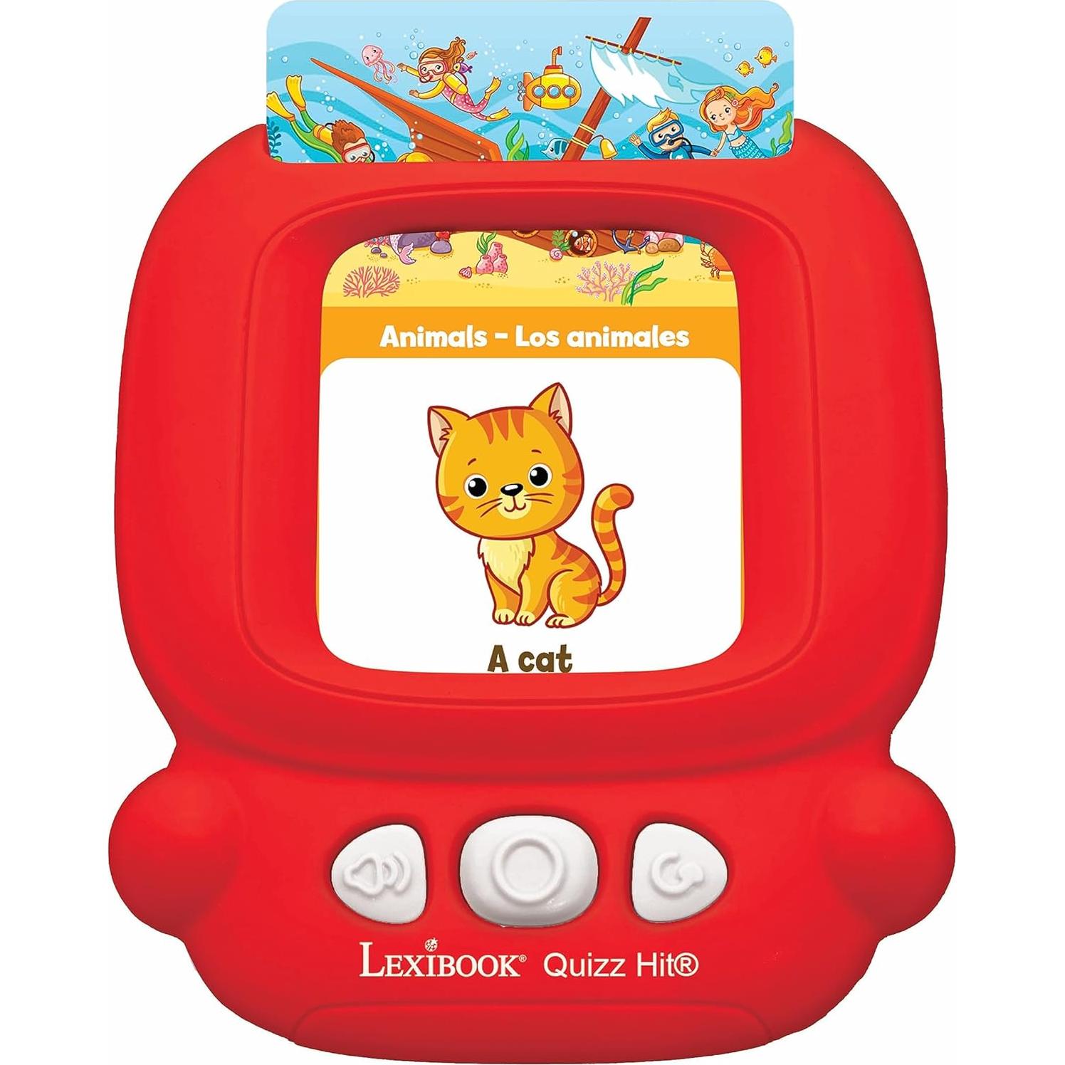 Lector de Tarjetas Interactivas Lexibook JCR10i2 Bilingüe