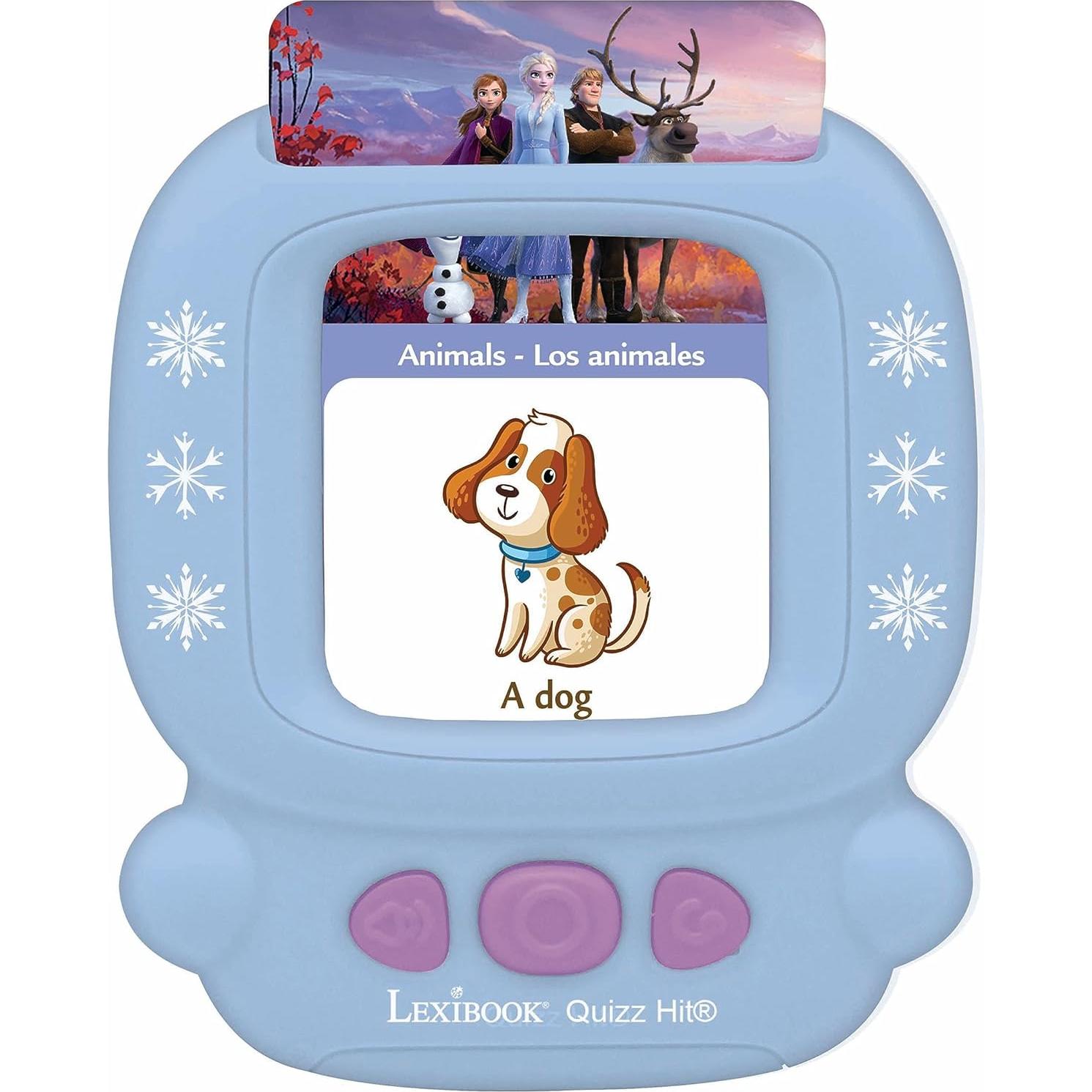 Lector de Tarjetas Interactivas Lexibook Frozen 150 Tarjetas
