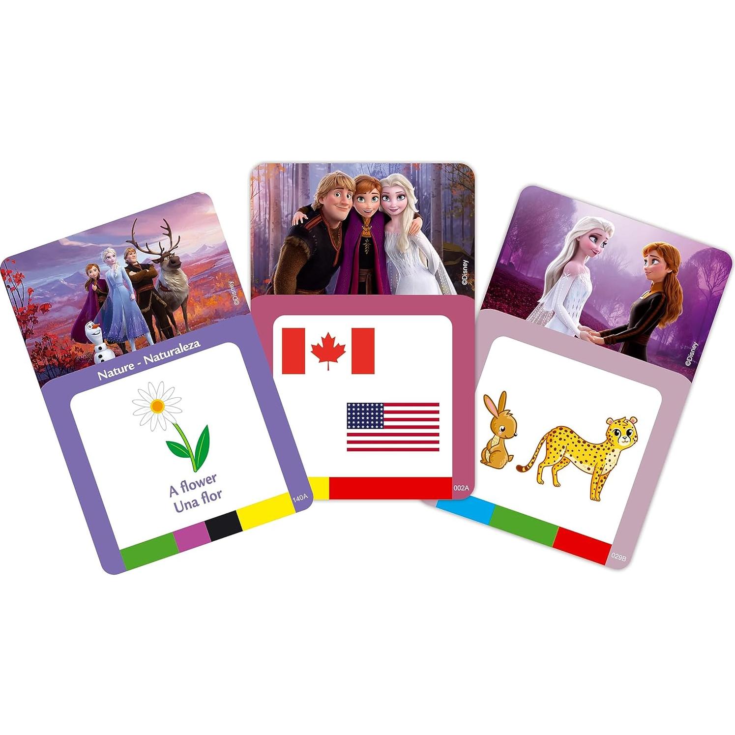 Lector de Tarjetas Interactivas Lexibook Frozen 150 Tarjetas