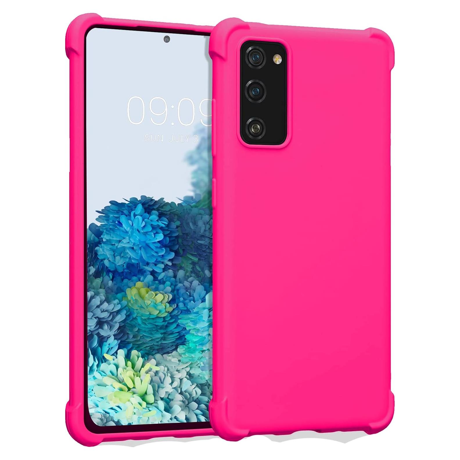 Funda Silicona KIOMY Rosa Brillante para Samsung Galaxy S20 FE 5G