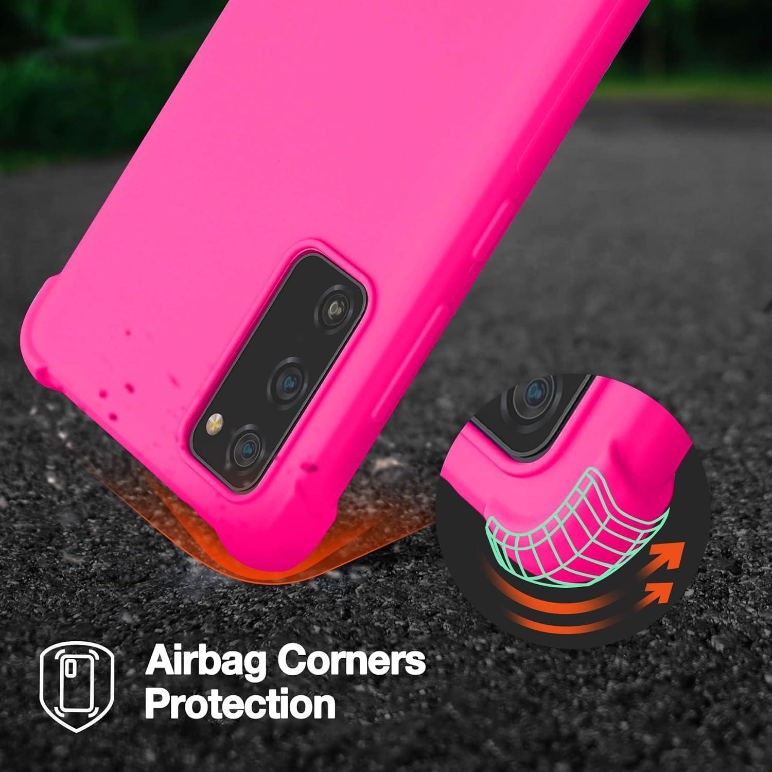 Funda Silicona KIOMY Rosa Brillante para Samsung Galaxy S20 FE 5G