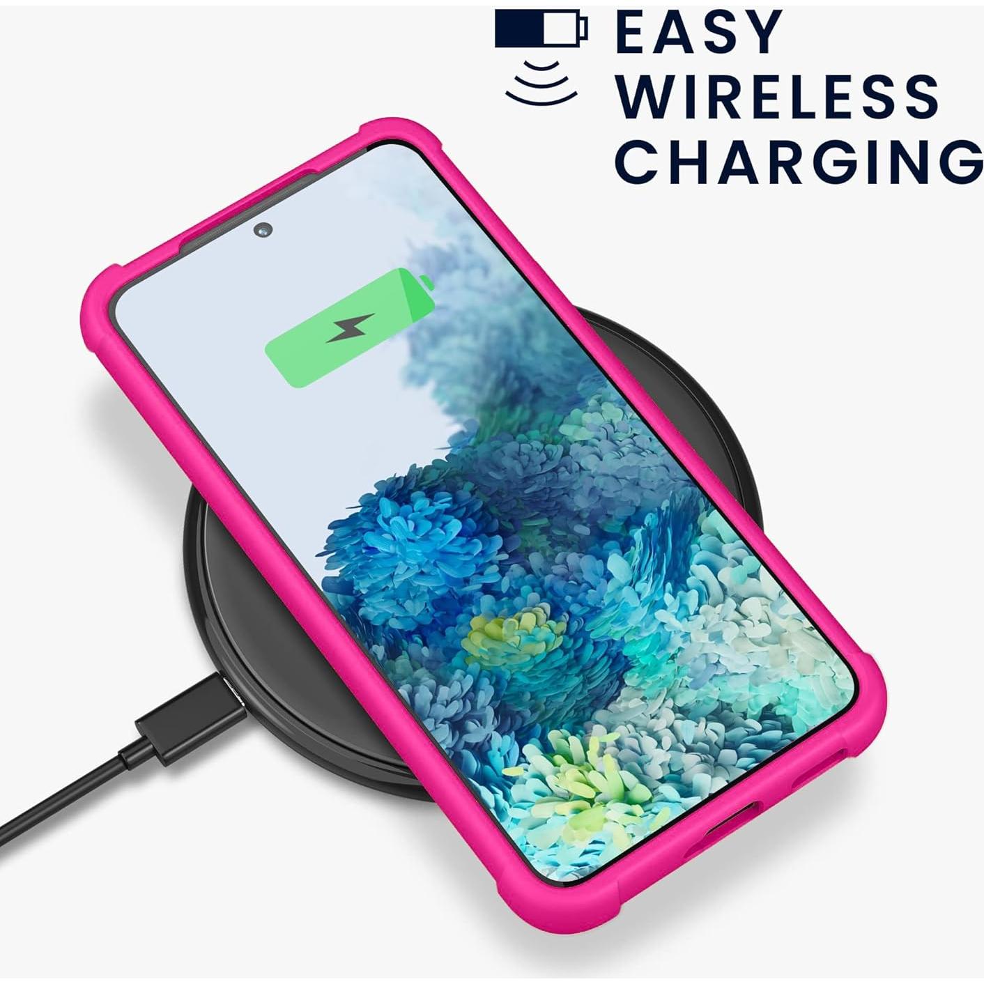 Funda Silicona KIOMY Rosa Brillante para Samsung Galaxy S20 FE 5G