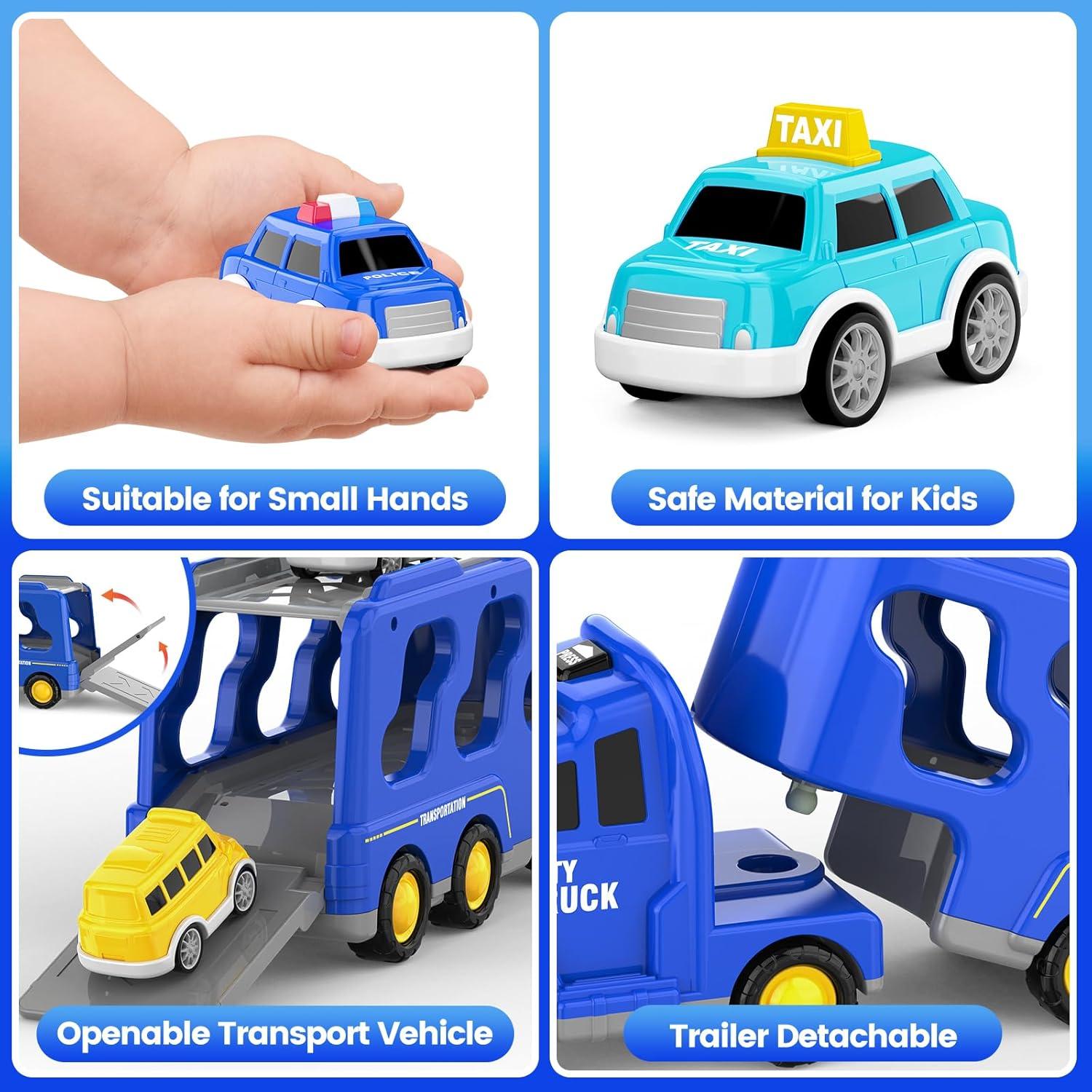 Camión Transportador FunMission 5 en 1 para Niños