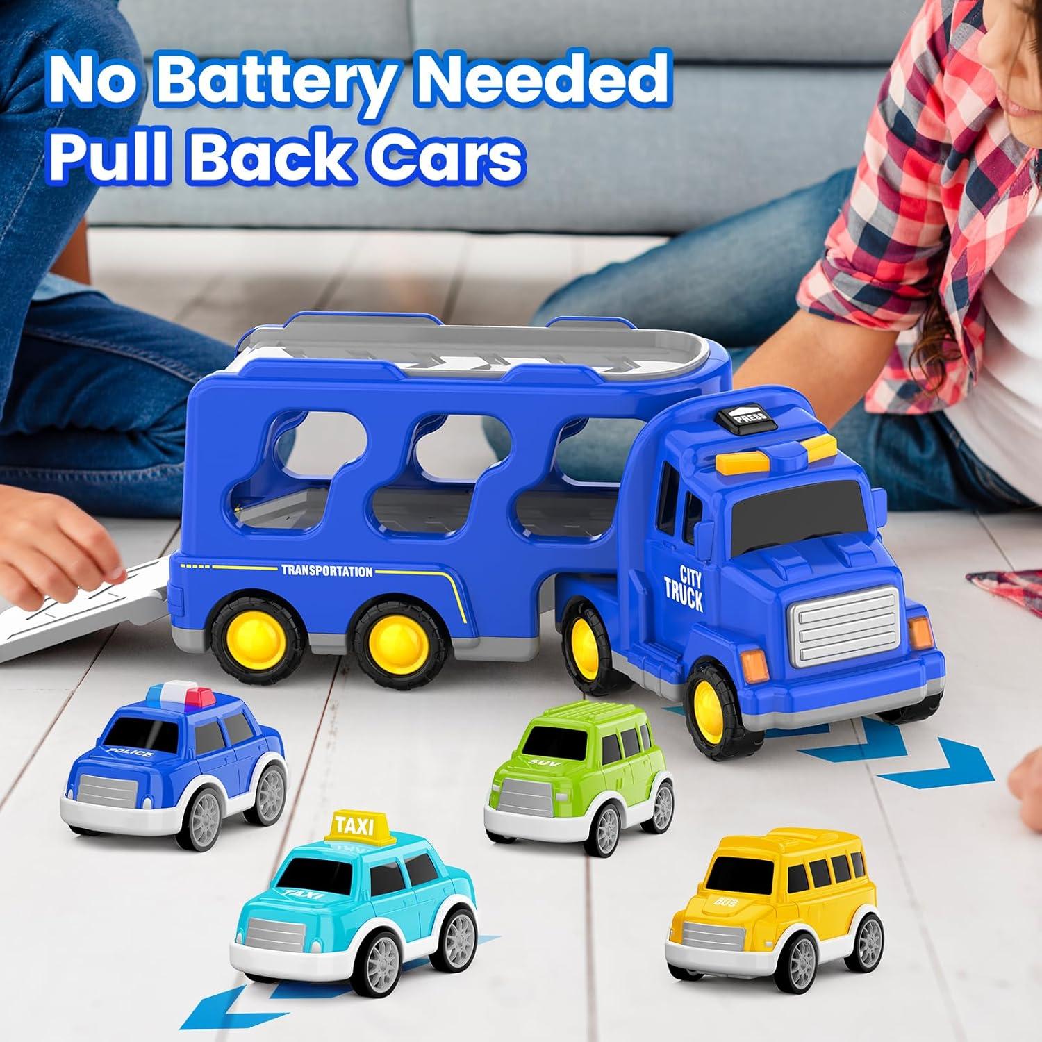 Camión Transportador FunMission 5 en 1 para Niños