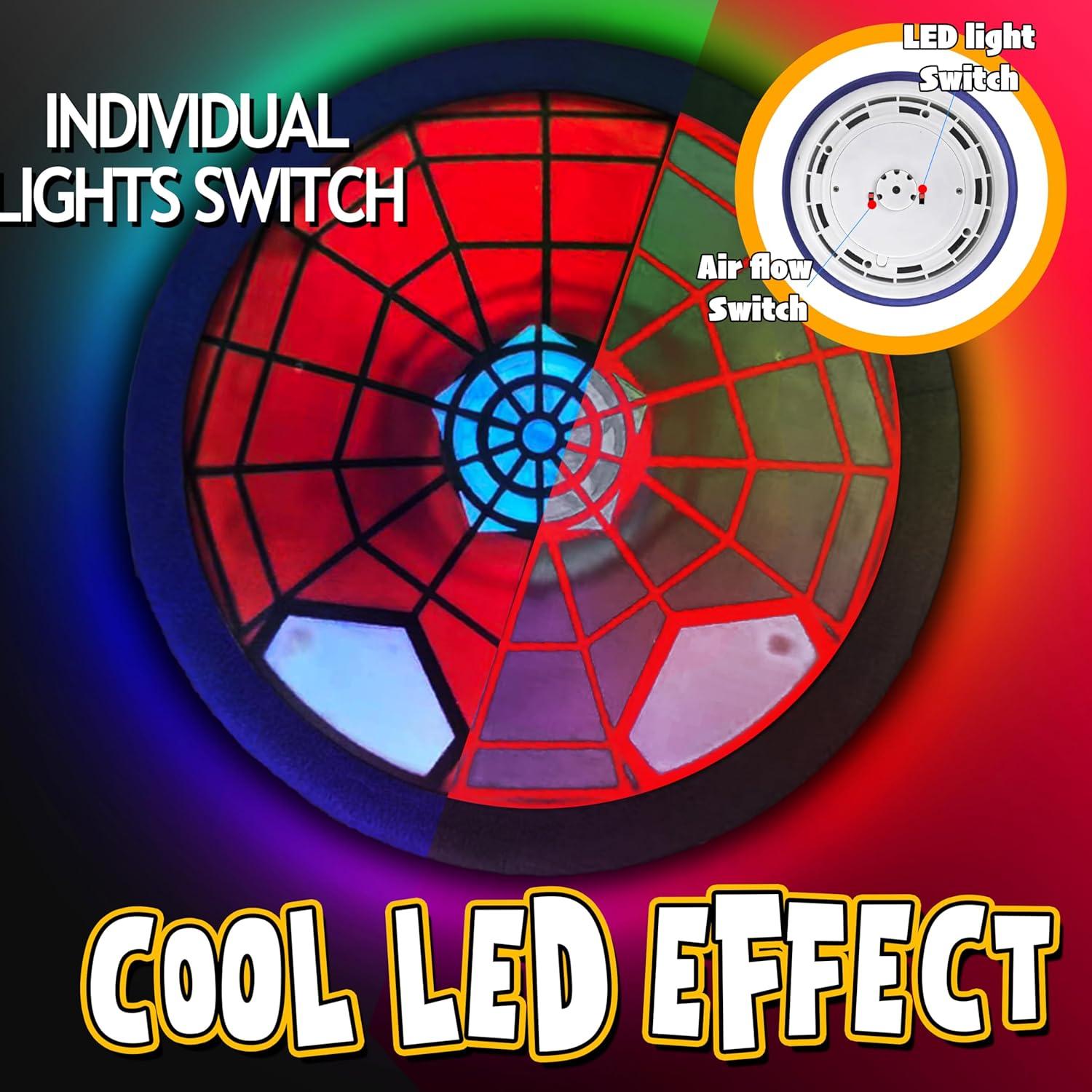 Pelota de Fútbol Flotante LED Spiderman PHOSEA 0.67kg