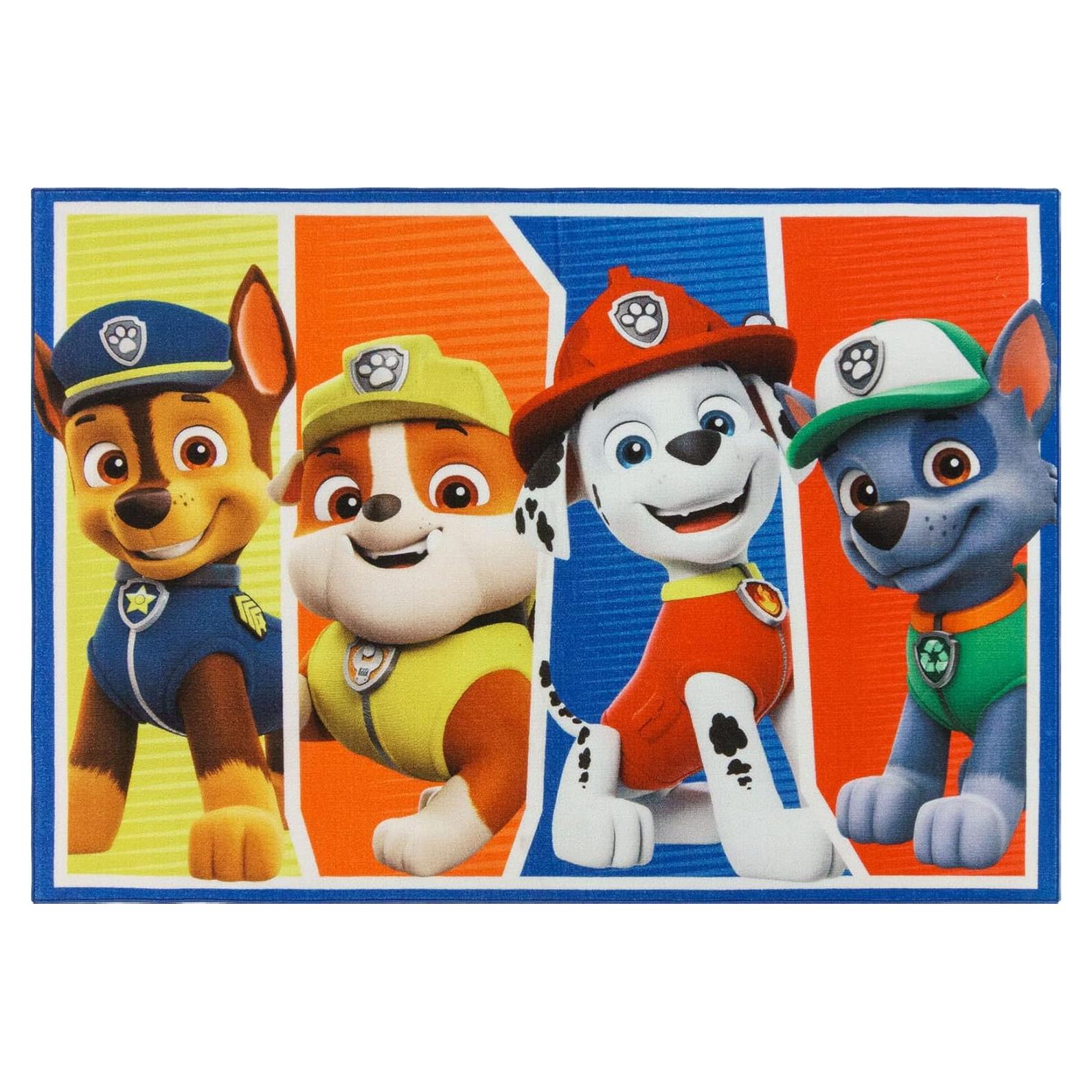 Alfombra Gertmenian Paw Patrol 137x198 cm Antideslizante