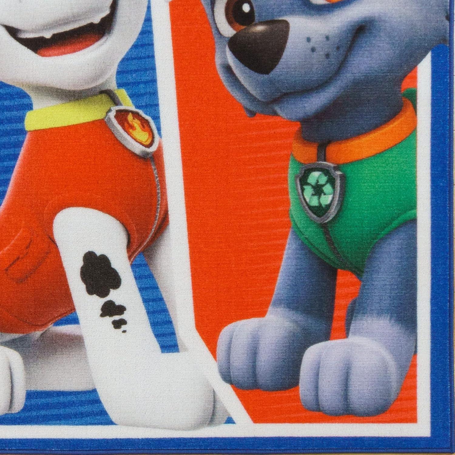 Alfombra Gertmenian Paw Patrol 137x198 cm Antideslizante