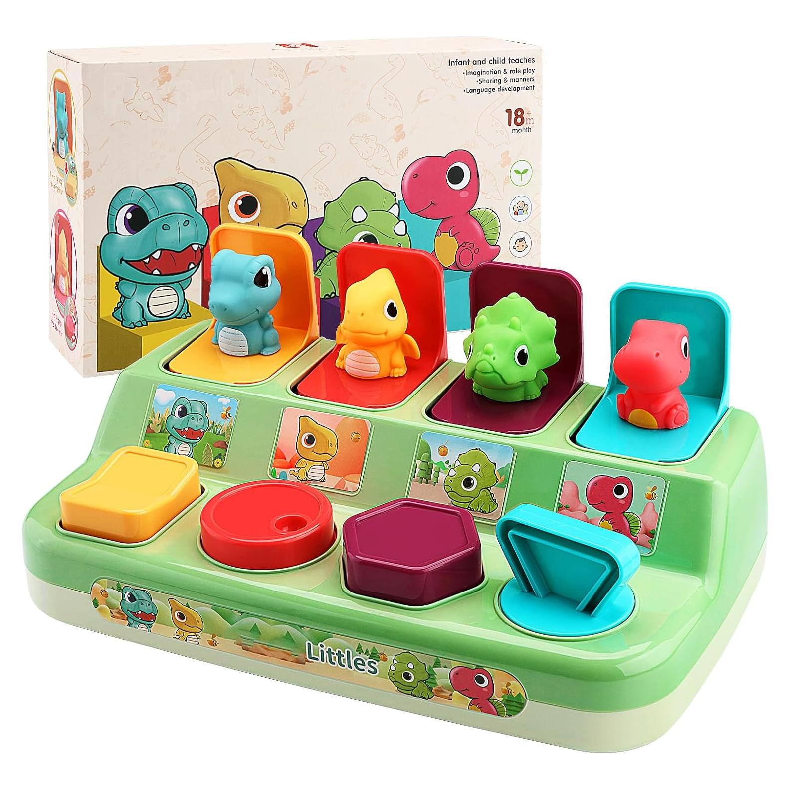 Juguete Interactivo Pop-Up AIQI para Bebés 6-36 Meses