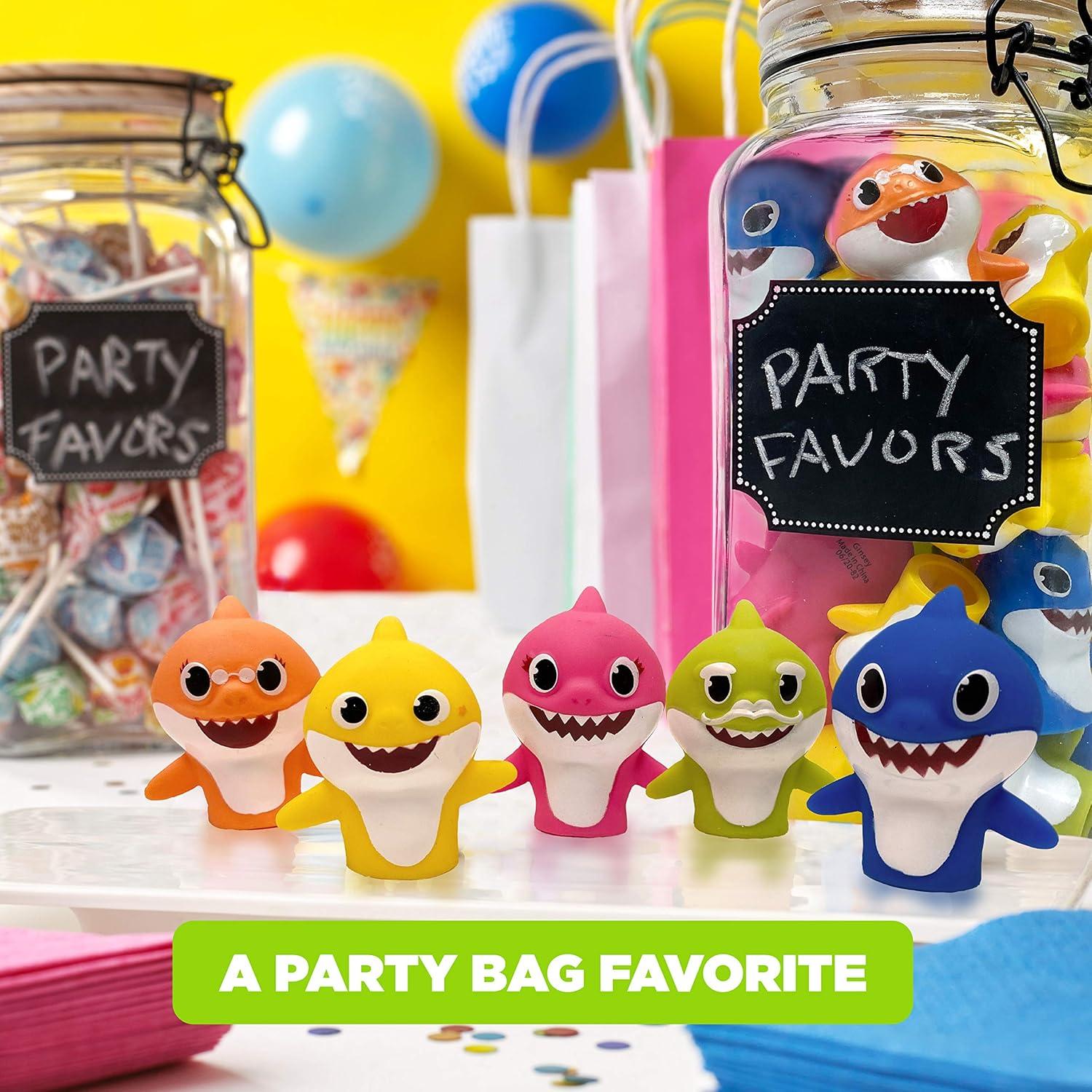 Marionetas de Dedo Baby Shark - Conjunto de 5 Piezas