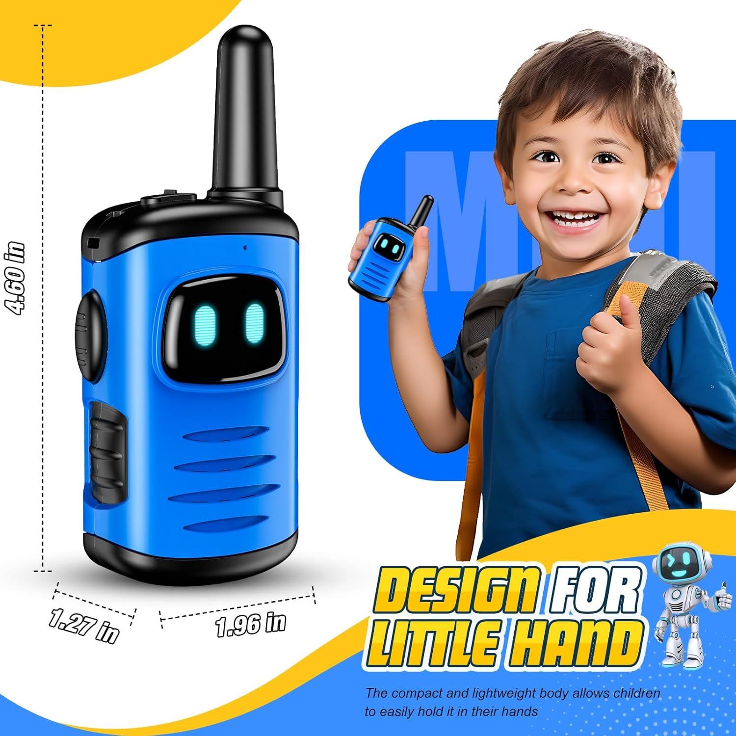 Walkie Talkies para Niños 3 Pack Comedyfun Robots