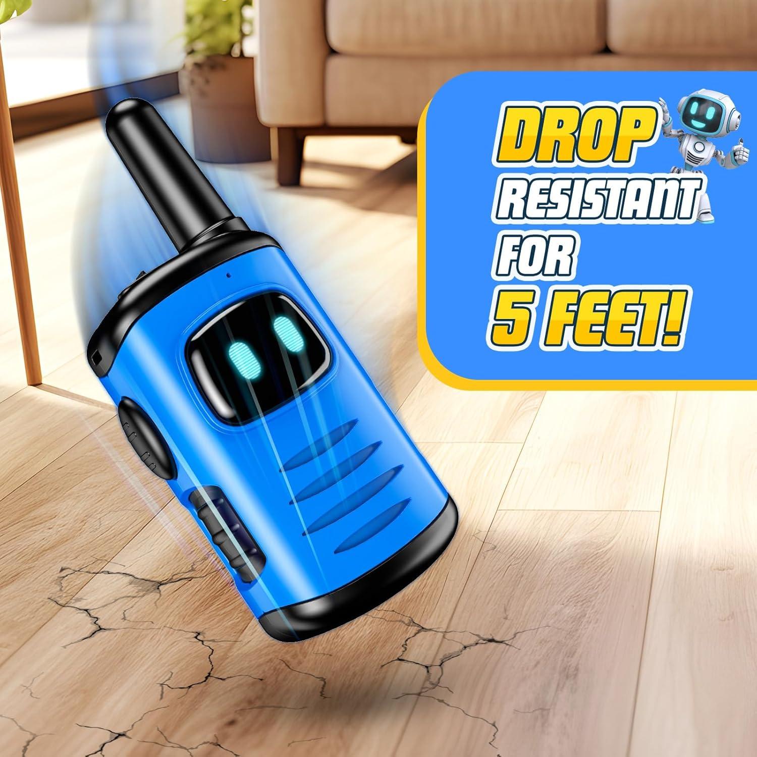 Walkie Talkies para Niños 3 Pack Comedyfun Robots