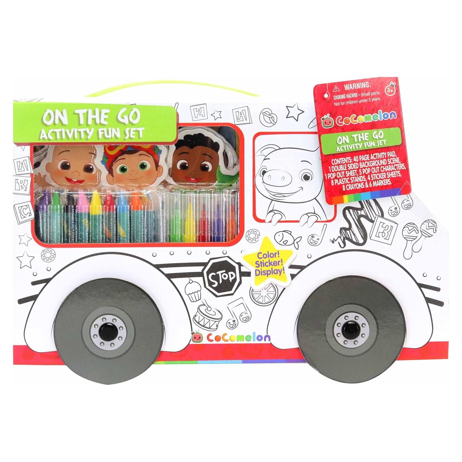 Furgoneta Cocomelon Tara Toys con Actividades Creativas