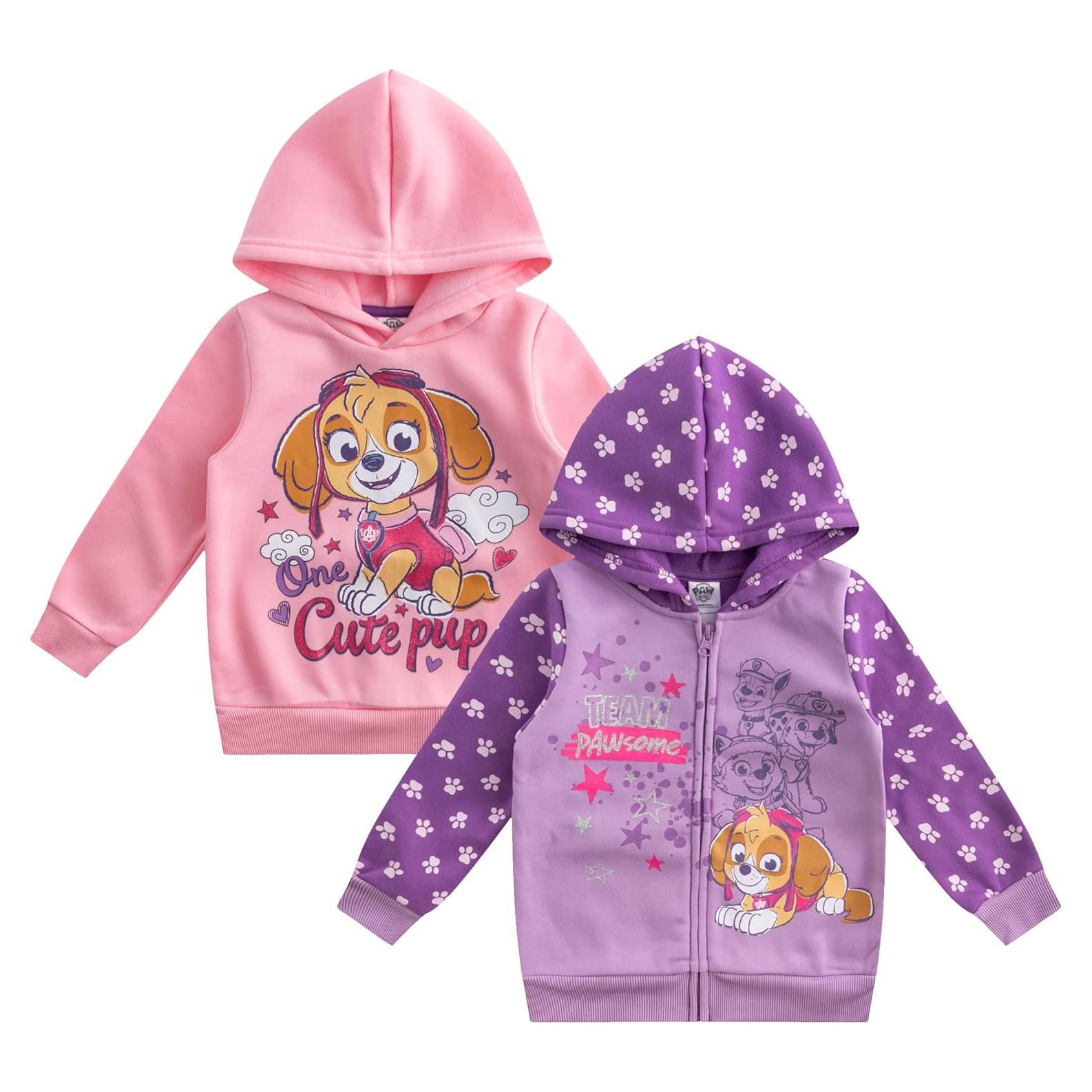 Sudaderas Paw Patrol Nickelodeon 2 Pack Niñas 6X