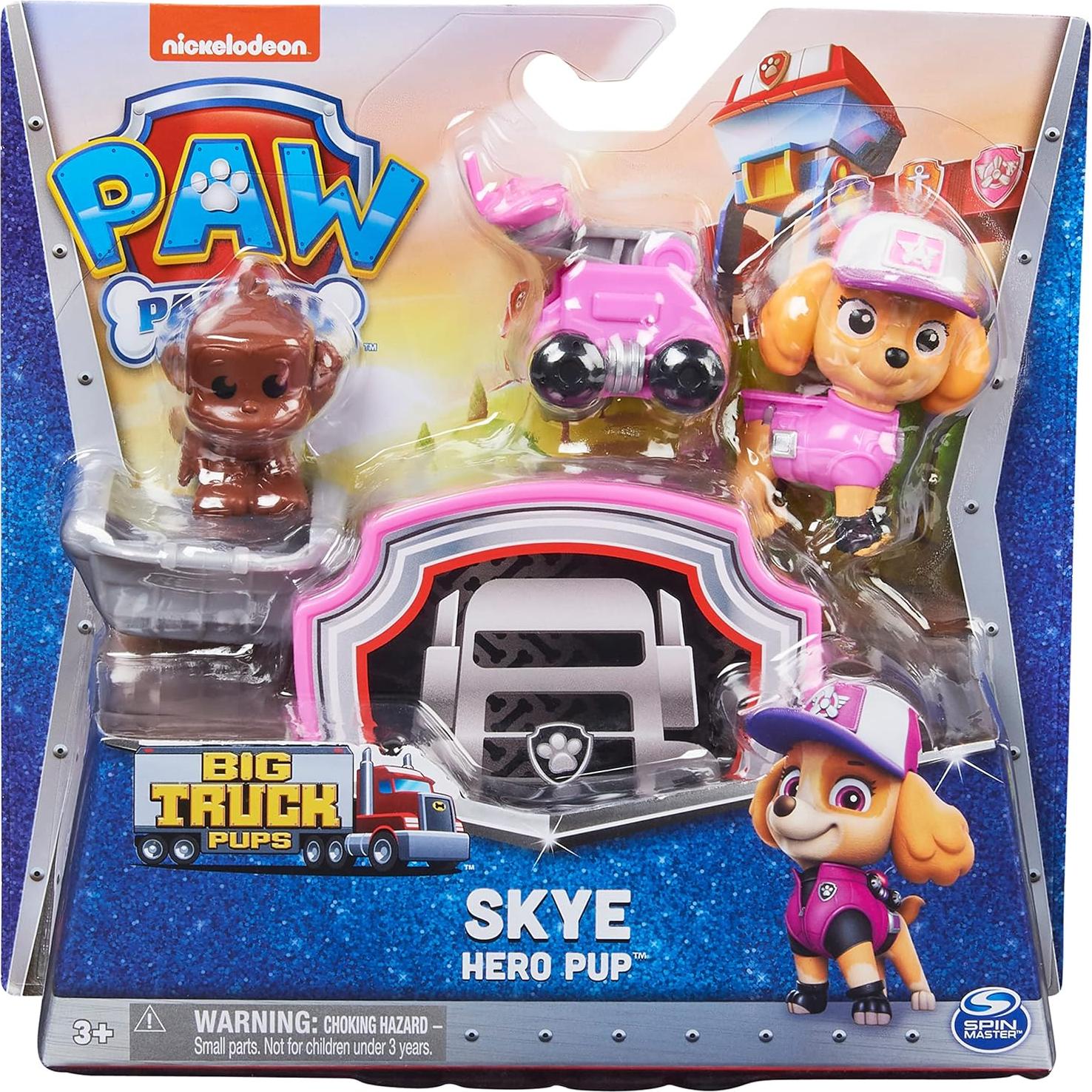 Figura de Acción PAW Patrol Skye con Dron y Mando