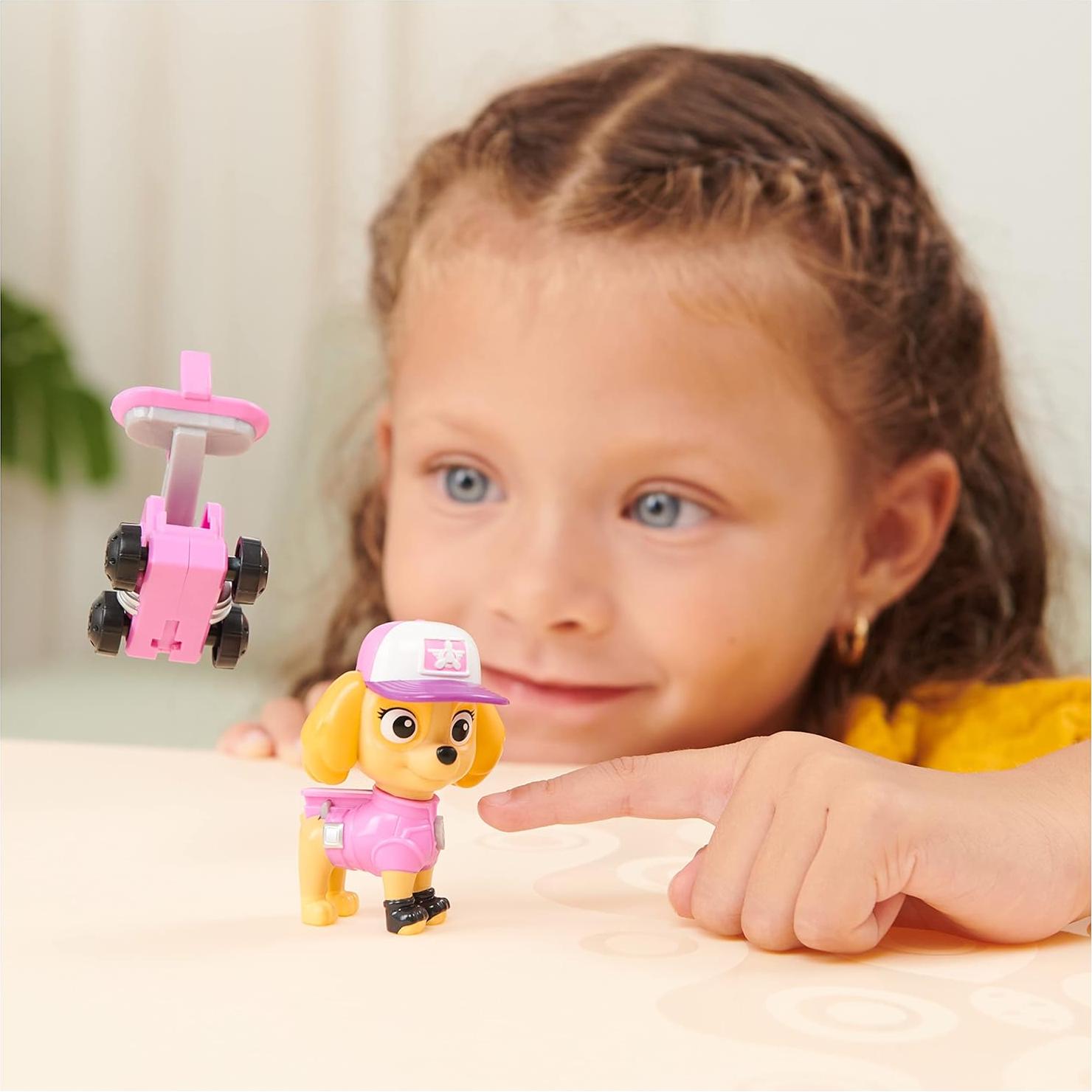 Figura de Acción PAW Patrol Skye con Dron y Mando