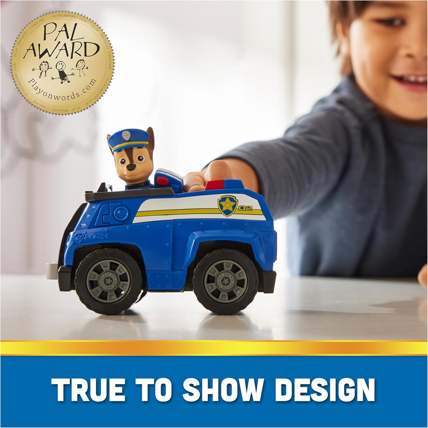 Vehículo de Policía Paw Patrol Chase 13 cm Juguete Niños