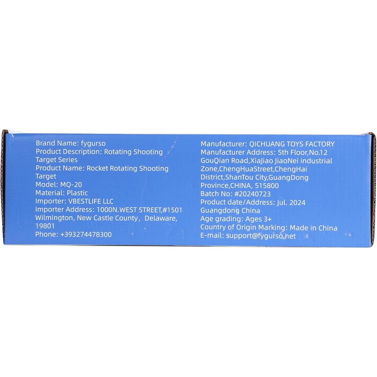 Juego de Tiro con Dardos de Espuma Qichuang - 2 Jugadores