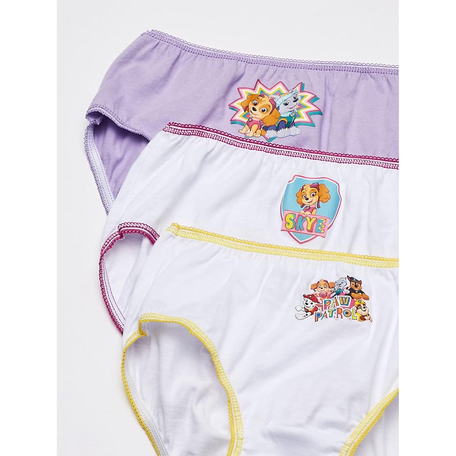 Ropa Interior Niñas Paw Patrol 100% Algodón Paquete 10 Piezas