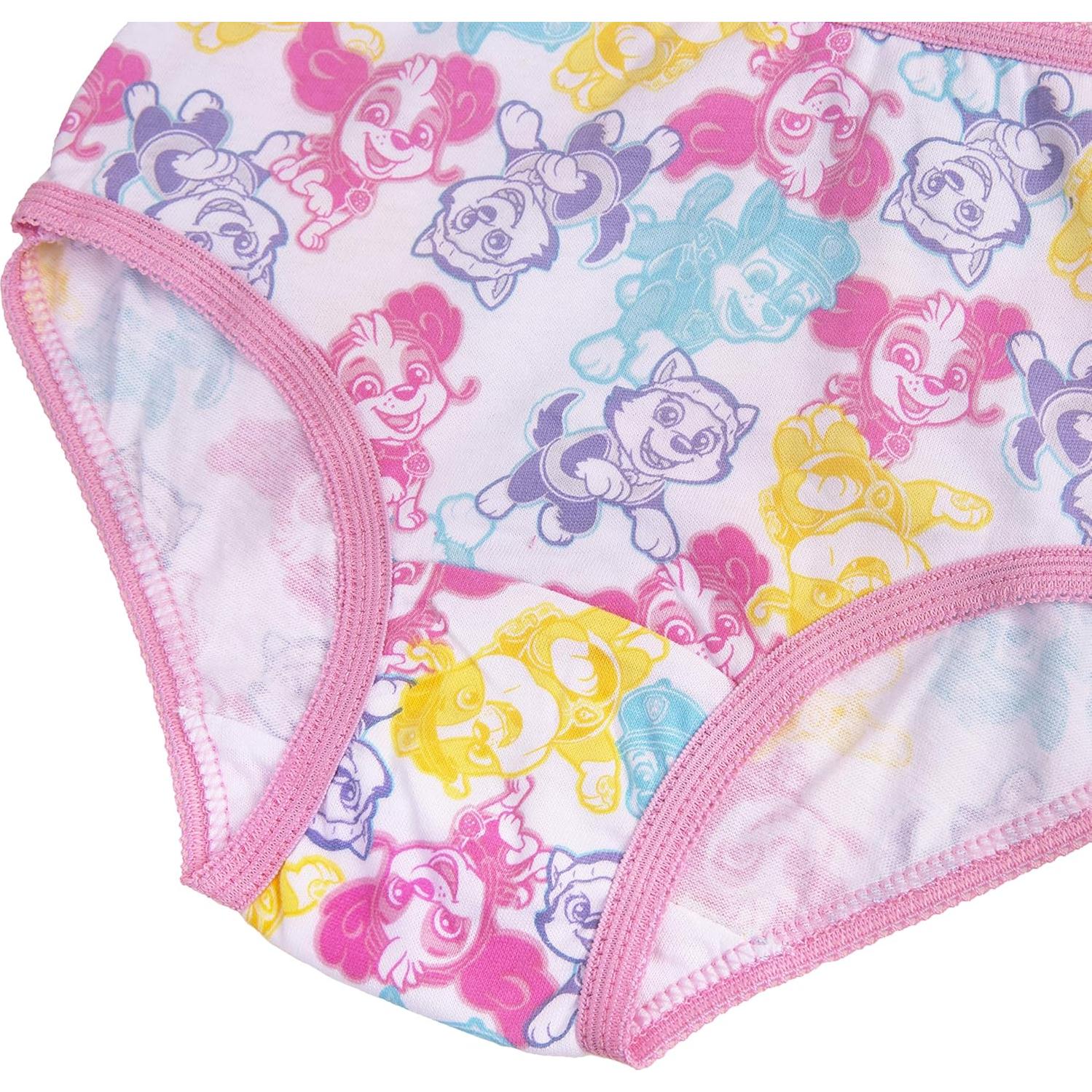 Ropa interior para niñas Paw Patrol 100% algodón 10 piezas