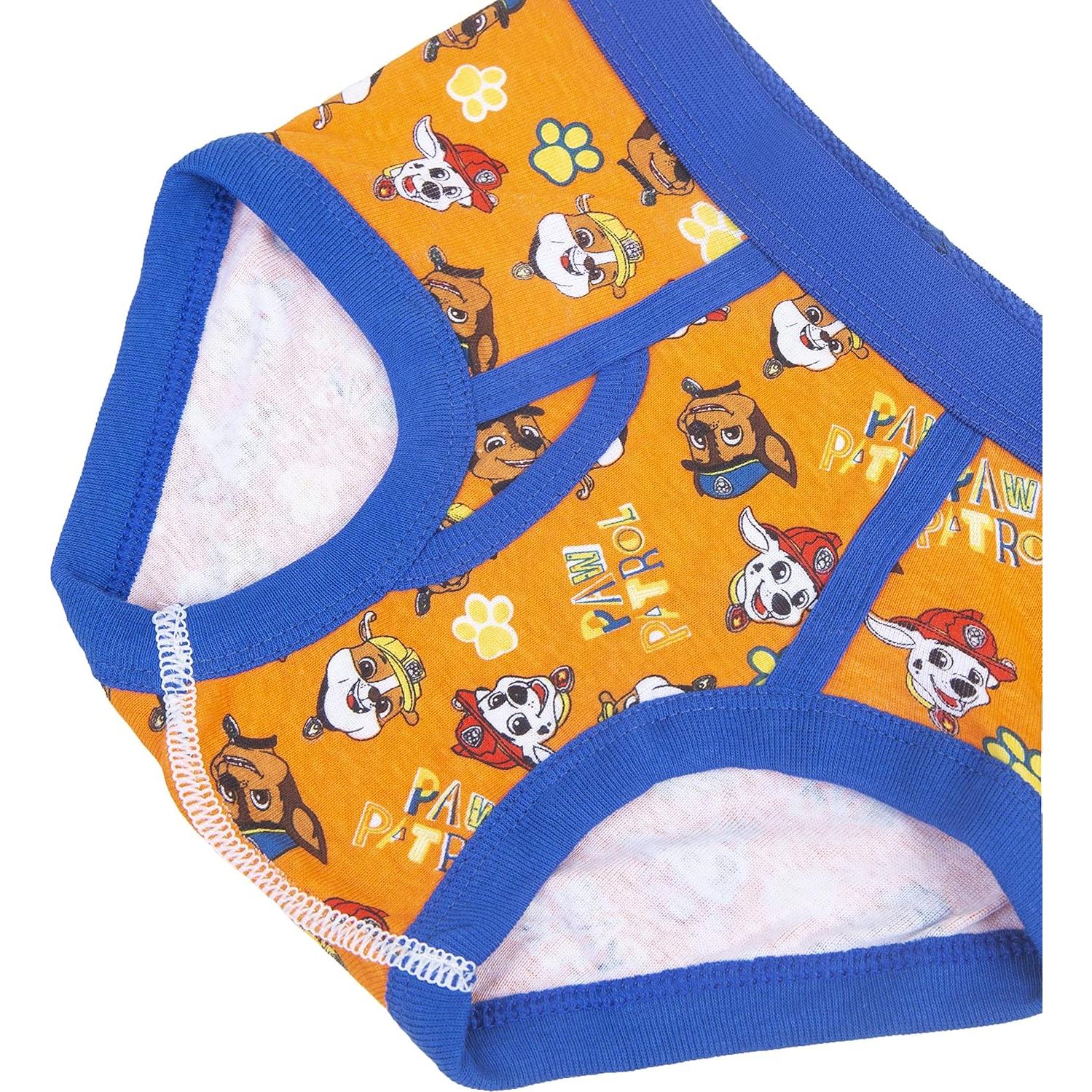 Ropa interior Paw Patrol 100% algodón 10 piezas 18 meses