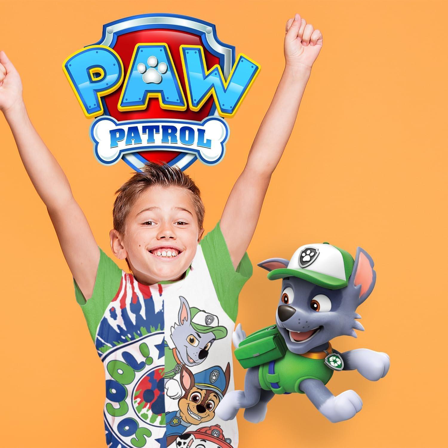 Camiseta Paw Patrol SJE TEE 3 Diseños para Niños 6 Años