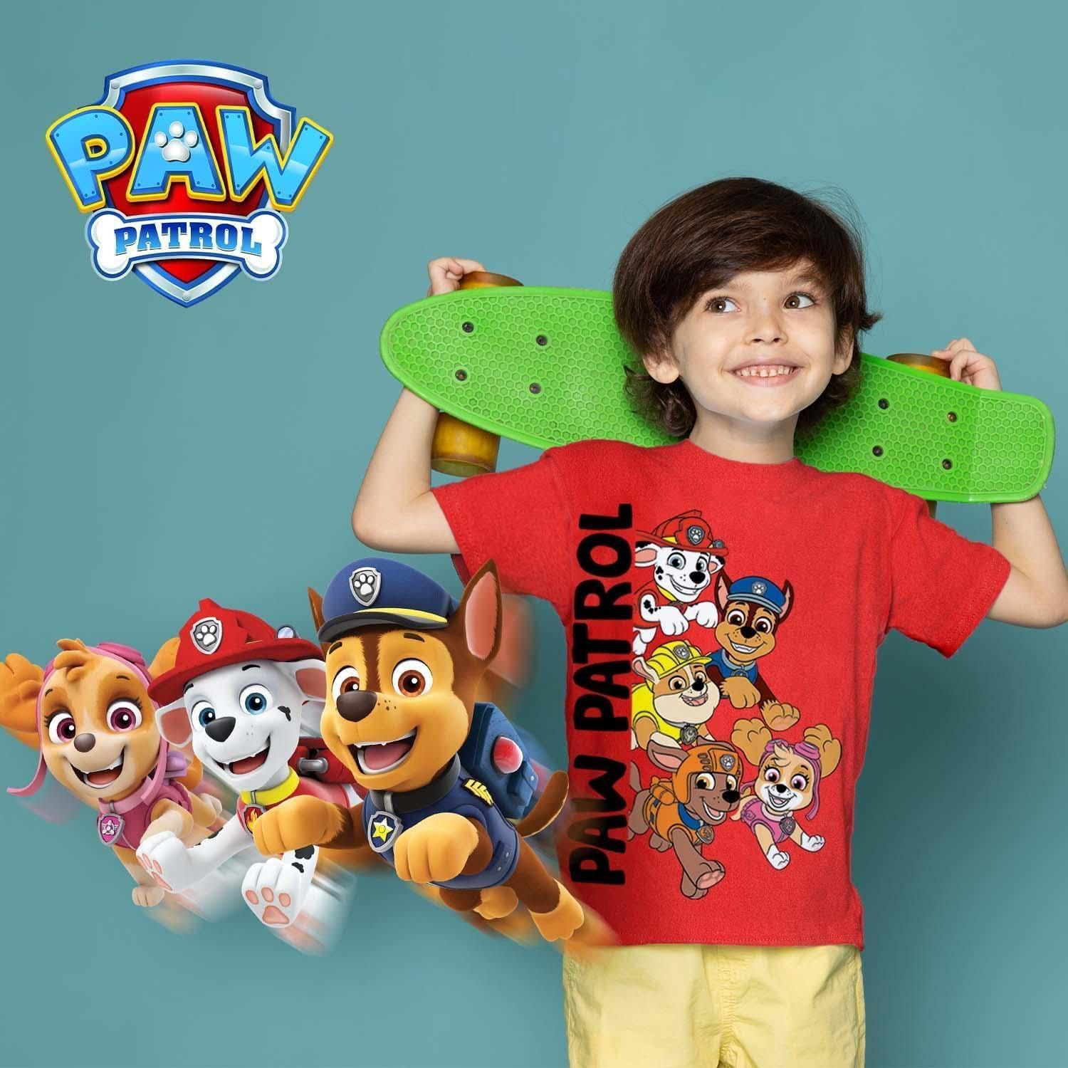 Camiseta Paw Patrol SJE TEE 3 Diseños Niños 2T