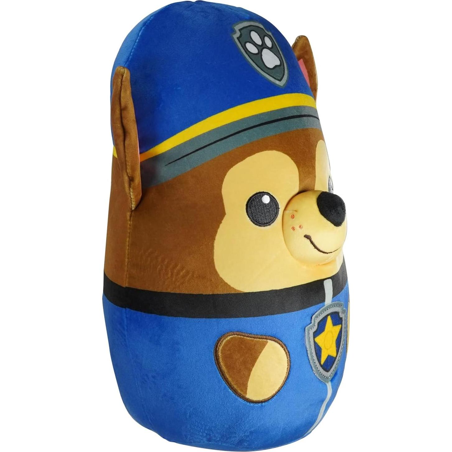 Peluche Paw Patrol Chase Squish 30 cm suave y personalizable