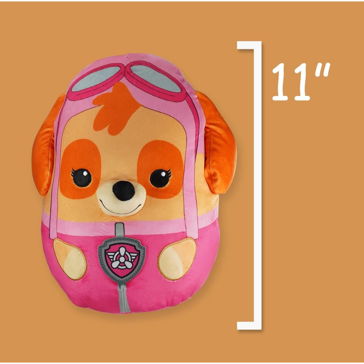 Peluche Paw Patrol Skye Squish 30 cm Suave y Personalizable