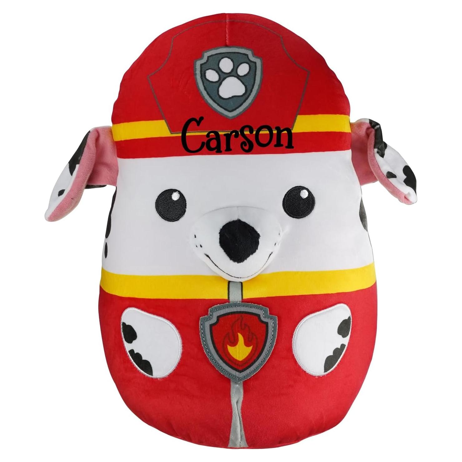 Peluche Aplastado Marshall Paw Patrol 30 cm Suave