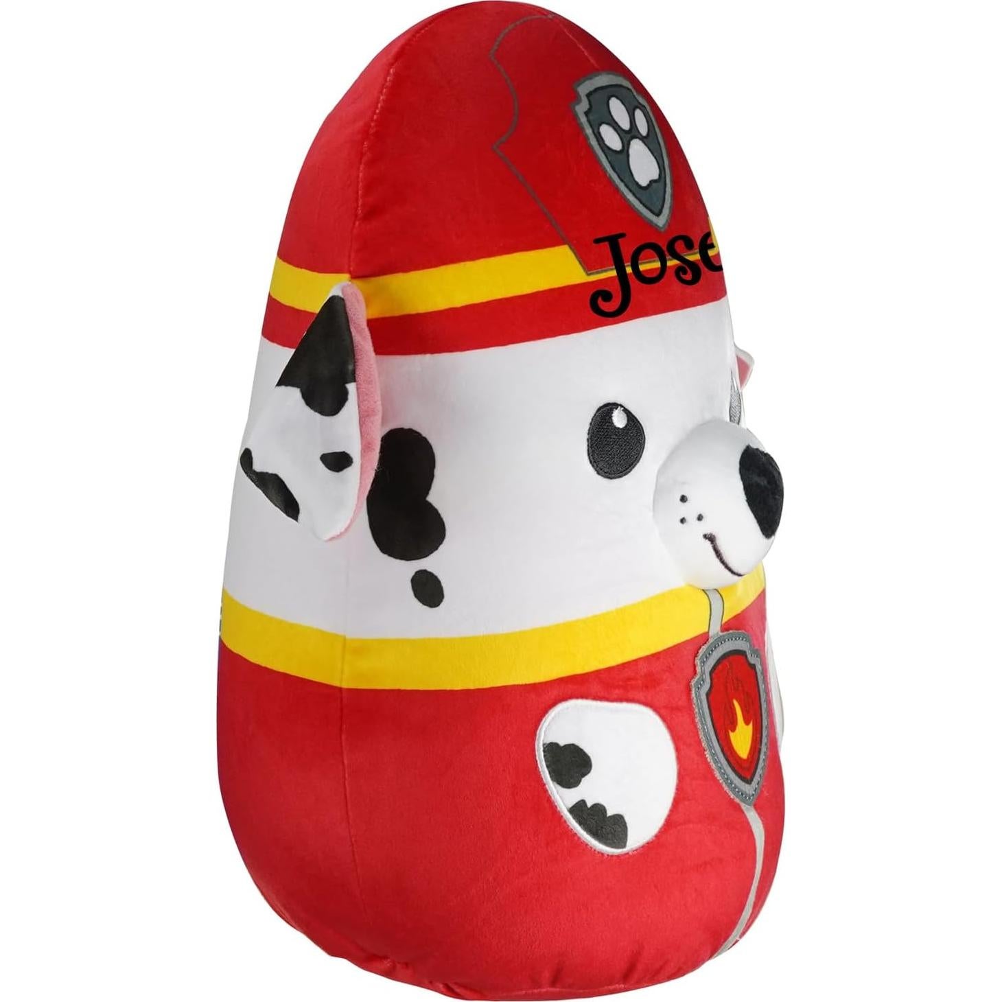 Peluche Aplastado Marshall Paw Patrol 30 cm Suave