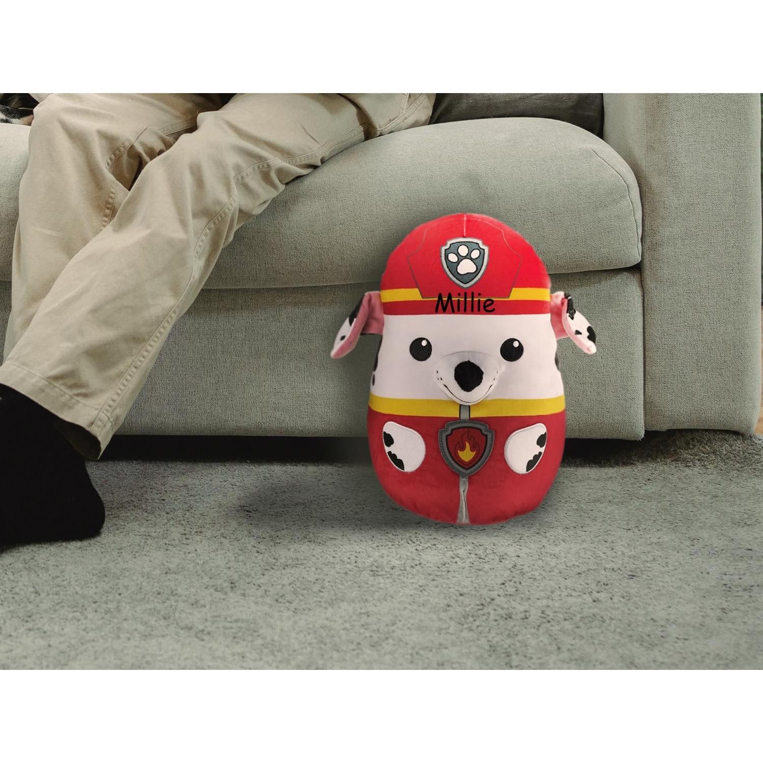 Peluche Aplastado Marshall Paw Patrol 30 cm Suave