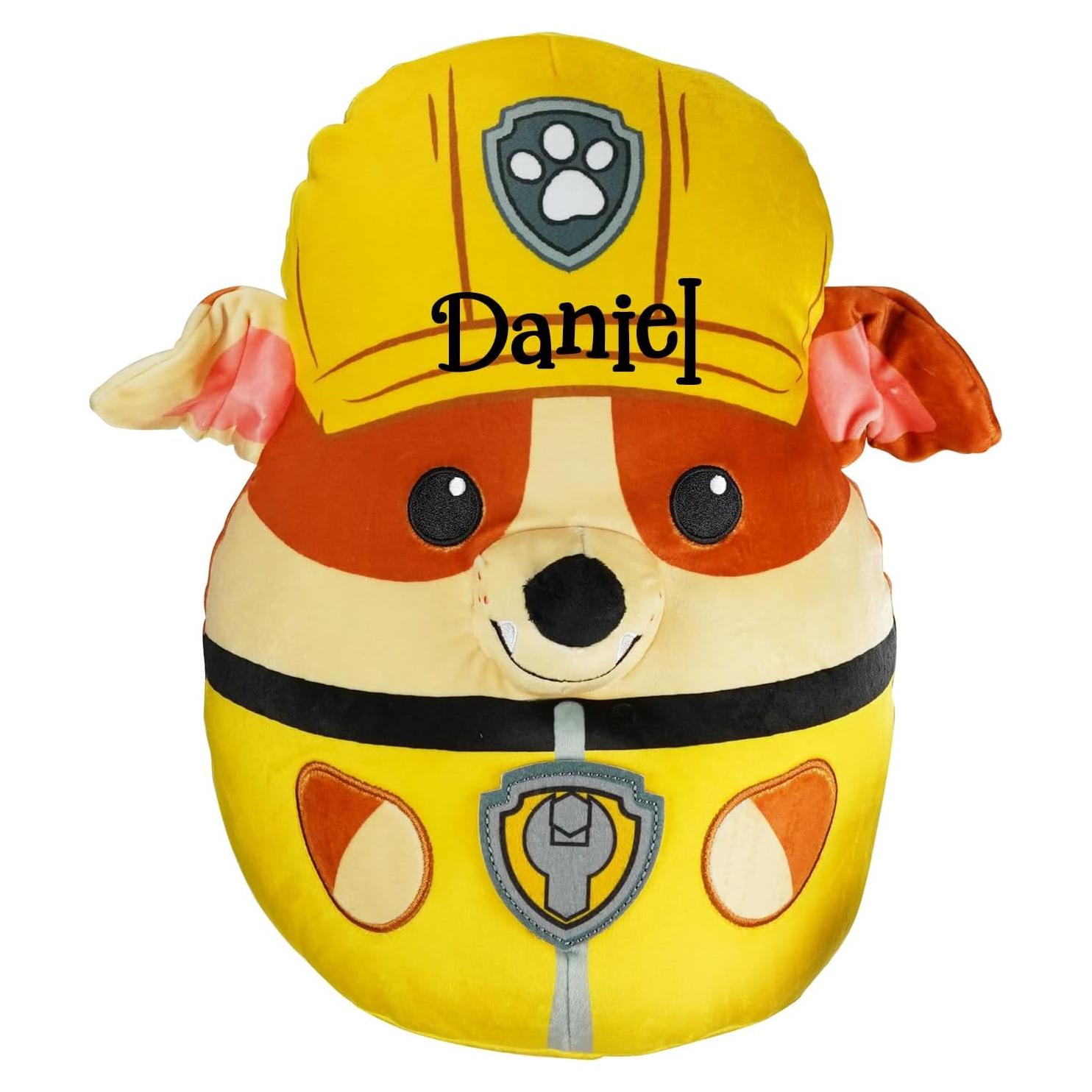 Peluche Rubble Squish Paw Patrol 27,94 cm suave