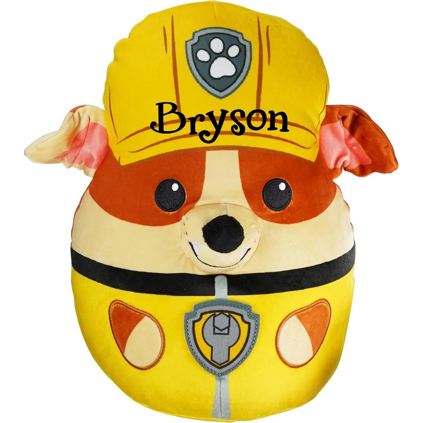 Peluche Rubble Squish Paw Patrol 27,94 cm suave