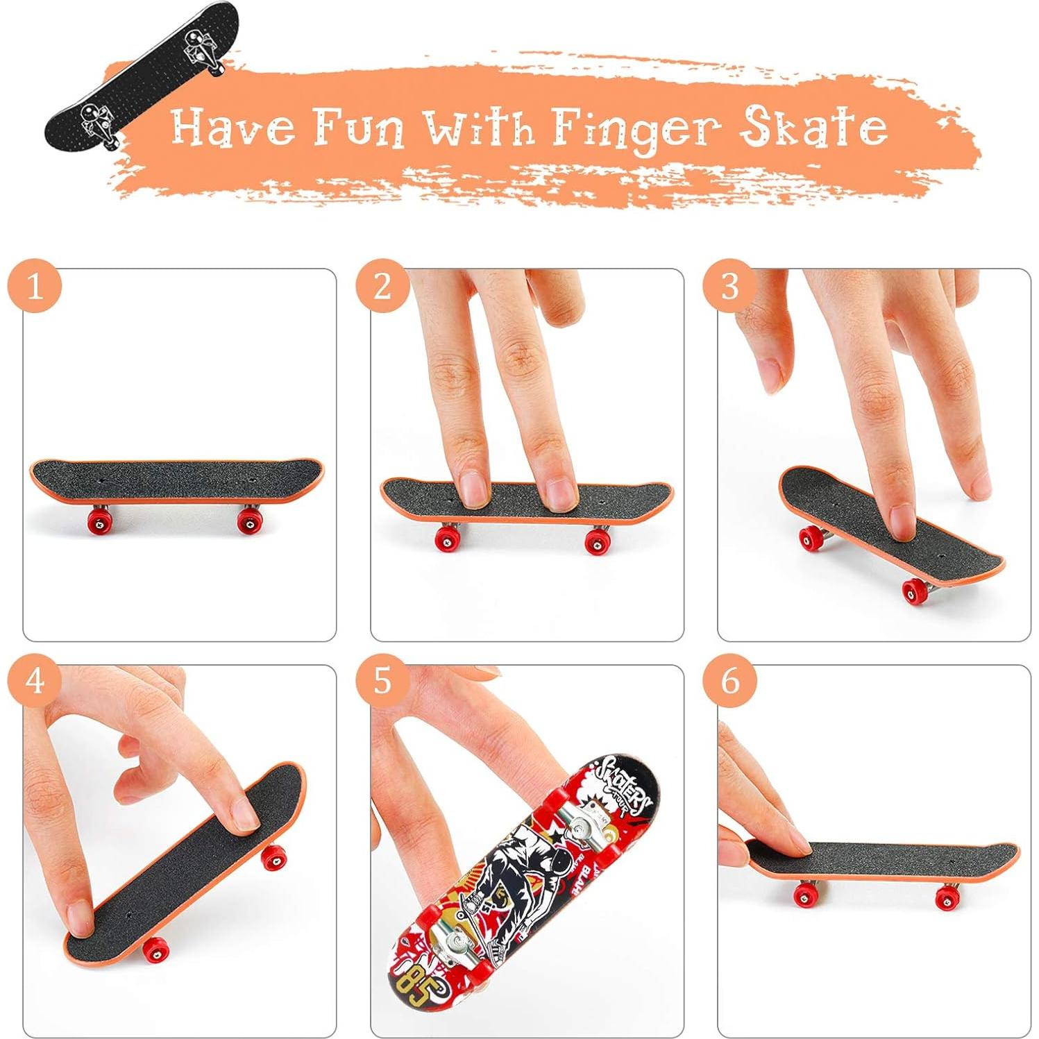 Skylety Mini Juego de Juguetes para Dedos 31 Piezas Educativo