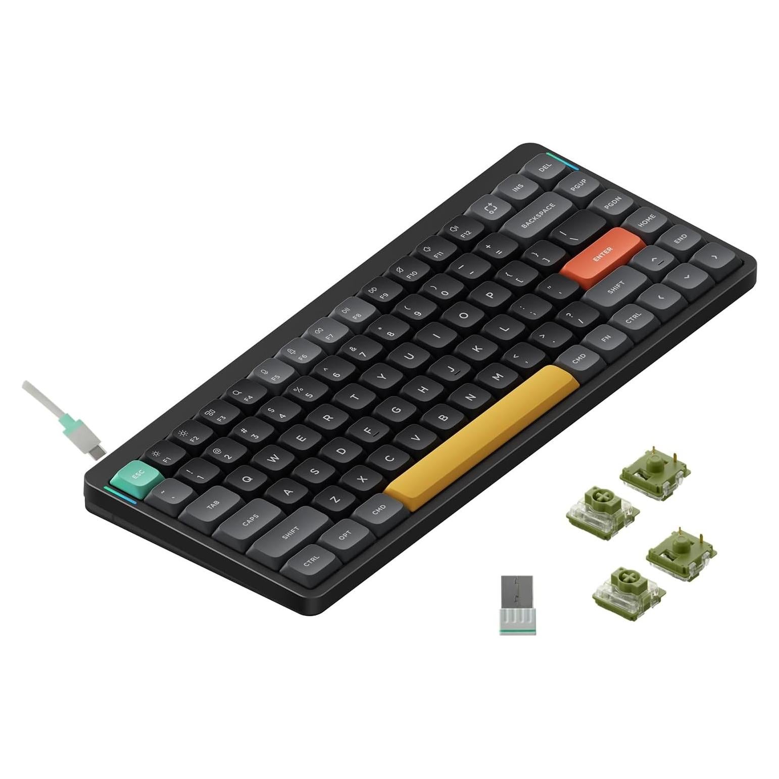 Teclado Mecánico Inalámbrico Nuphy Air75 V2 75% RGB