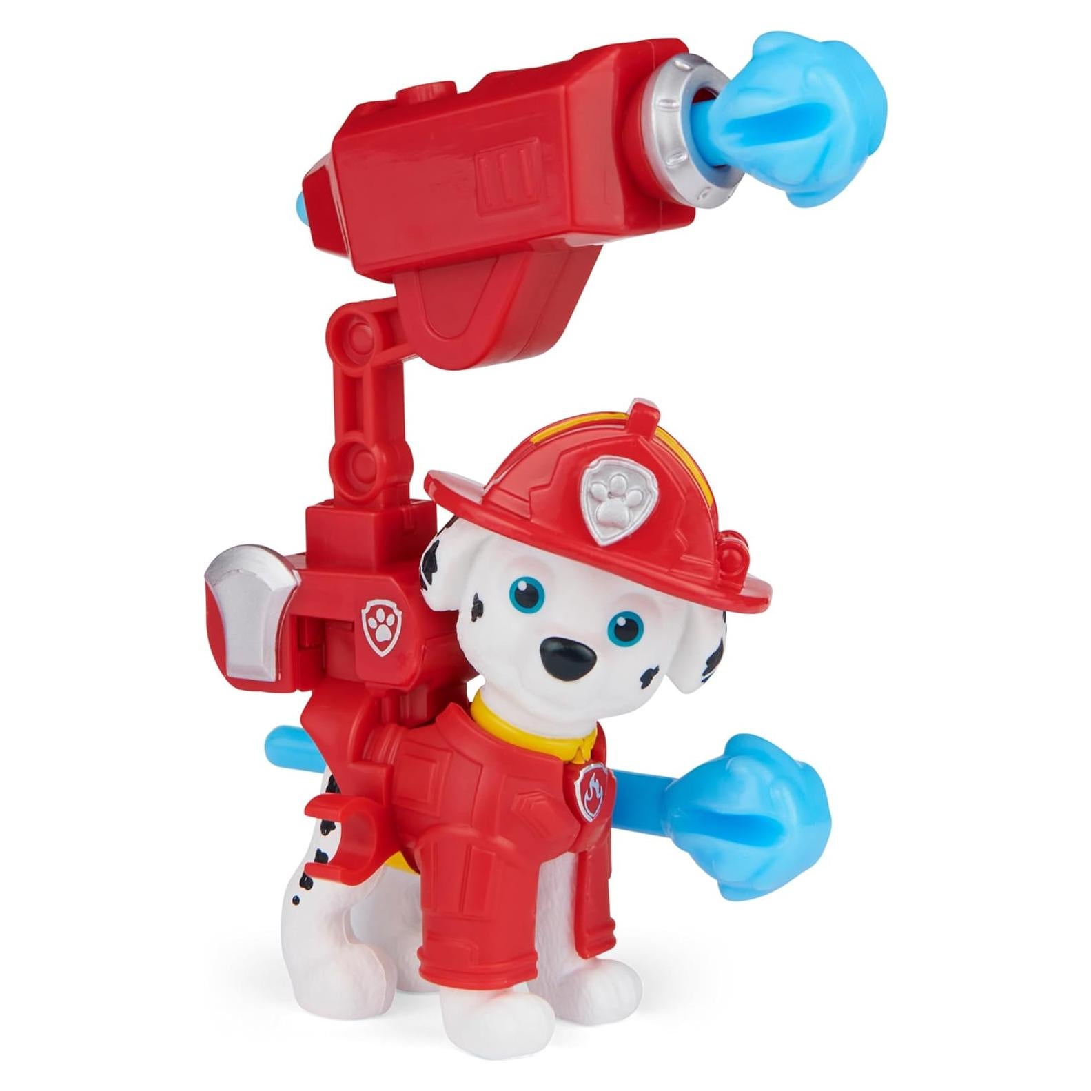 Figura de Acción Marshall Paw Patrol con Mochila y Proyectiles