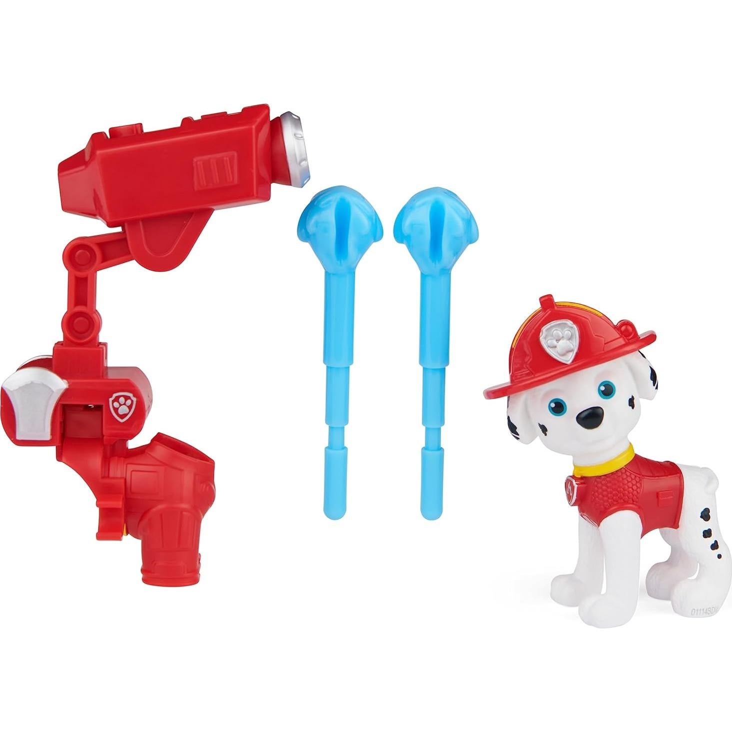 Figura de Acción Marshall Paw Patrol con Mochila y Proyectiles